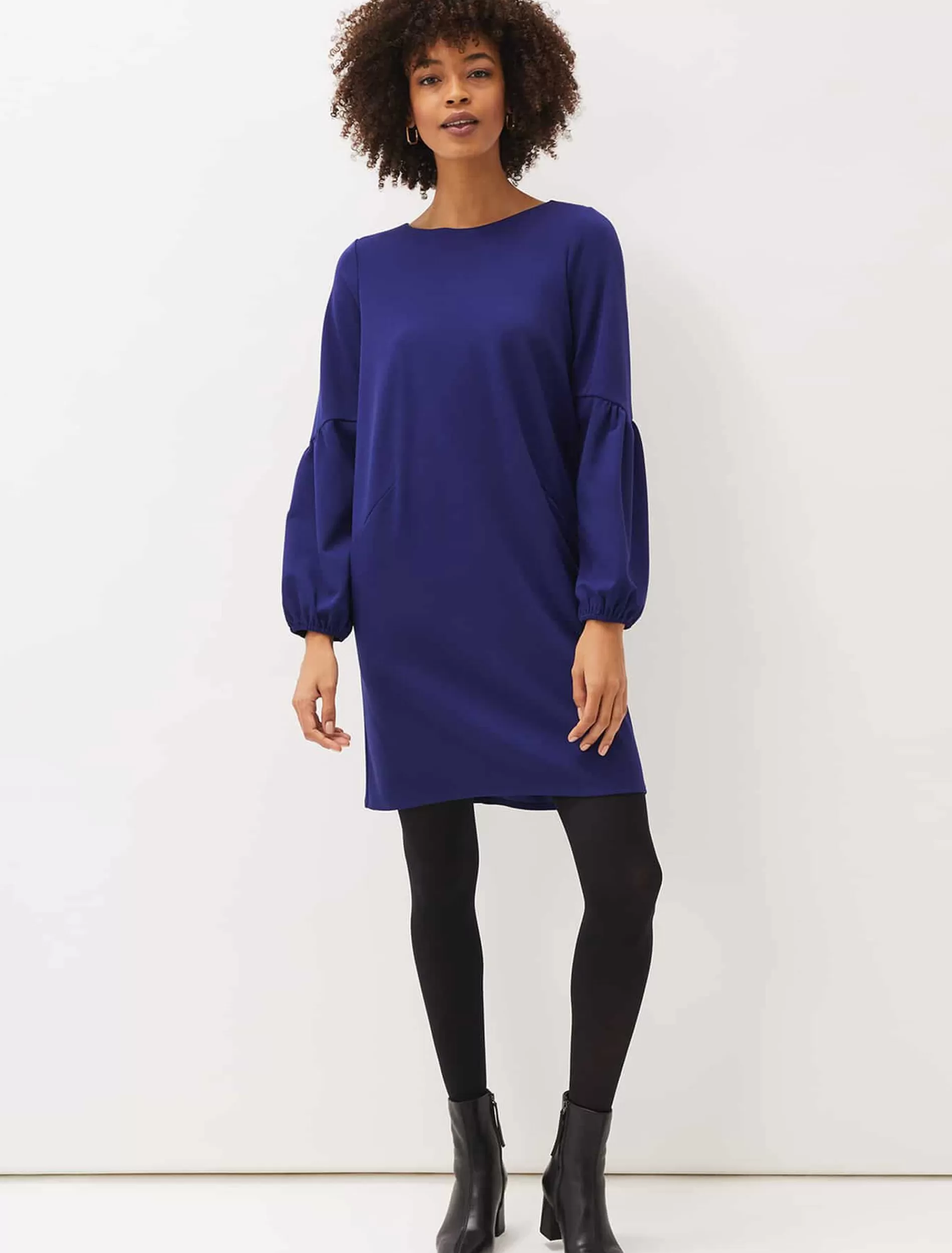 Phase Eight Abbie Jersey Tunic Dress Cobalt Flash Sale