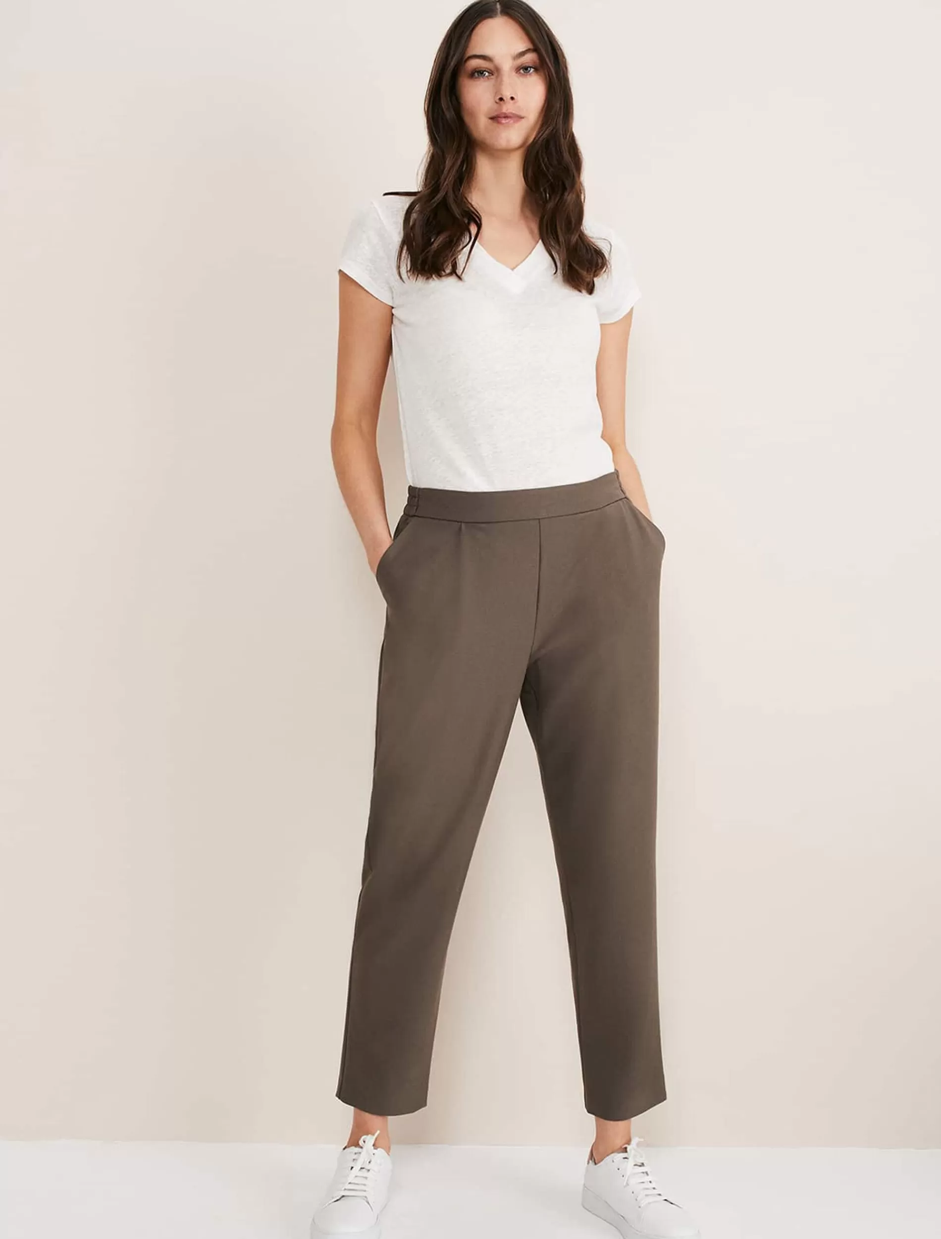 Phase Eight Adela Trouser Khaki Clearance