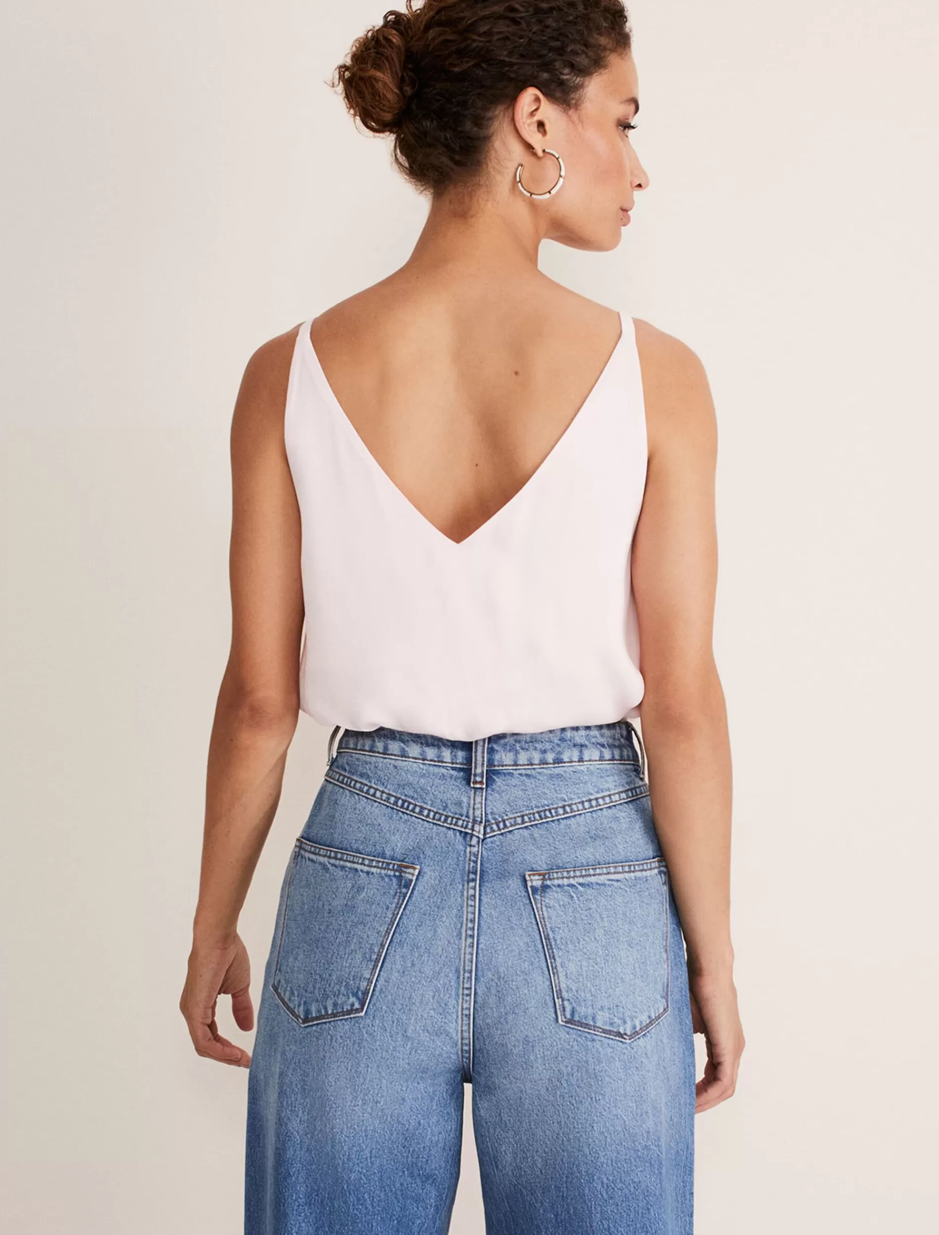 Phase Eight Alanis Cami Top Pale Pink Hot
