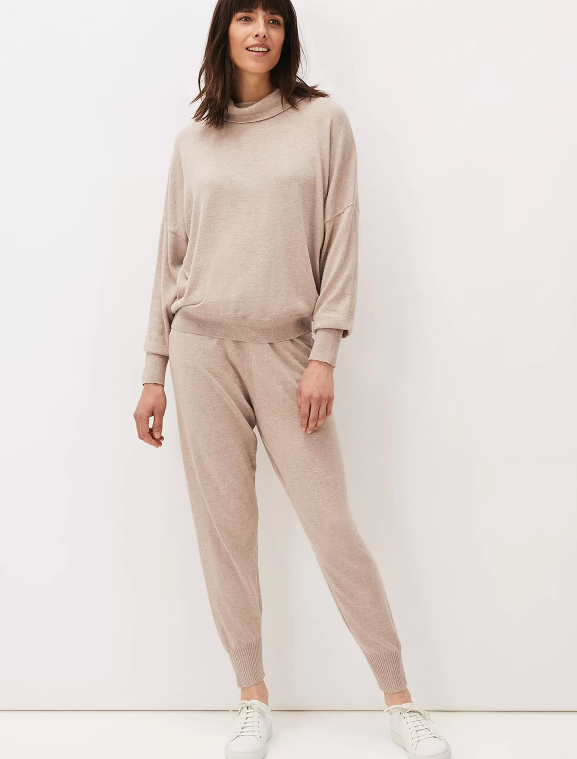 Phase Eight Alice Knitted Co-Ord Joggers Mocha Cheap