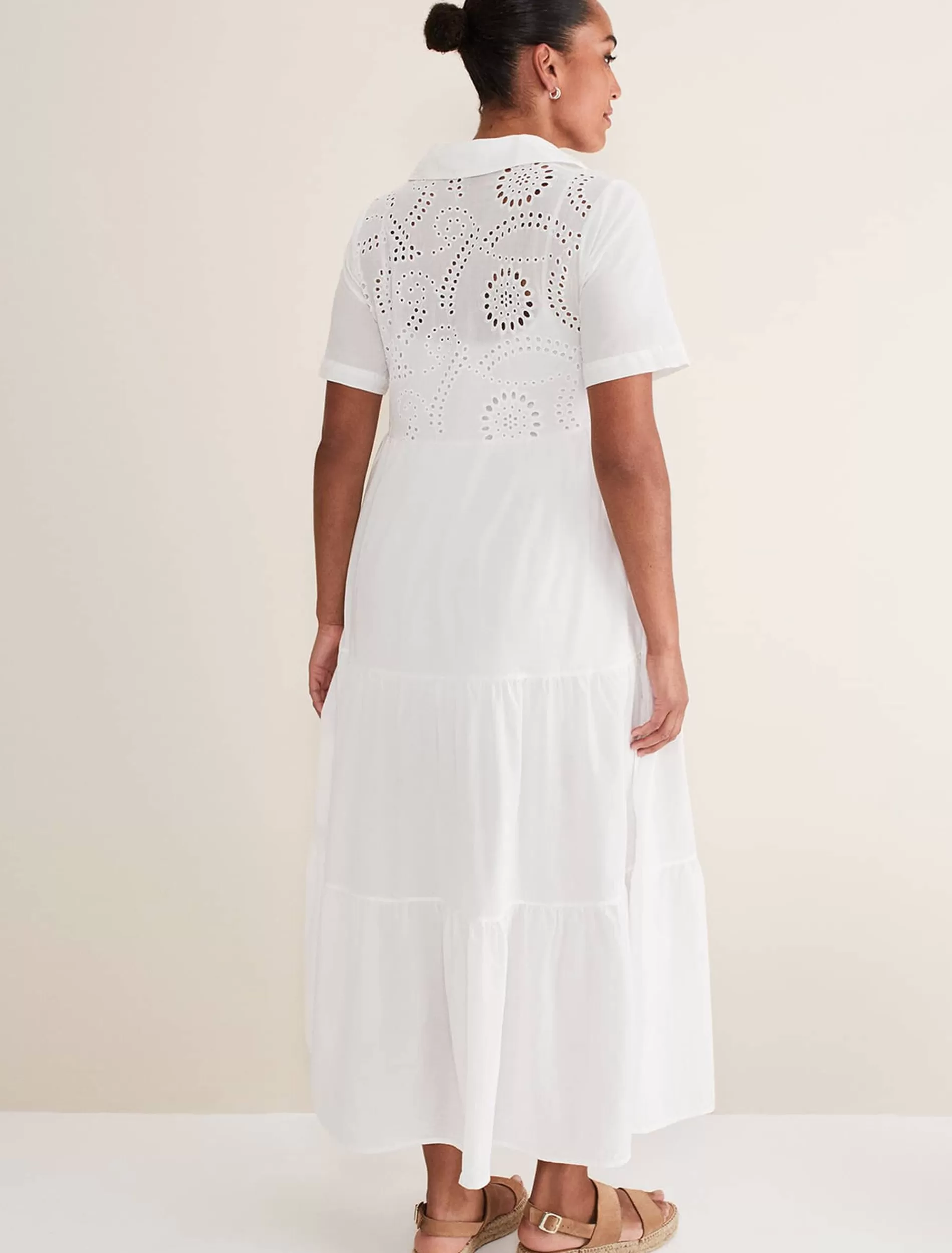 Phase Eight Alys Shirt Midaxi Dress White Flash Sale
