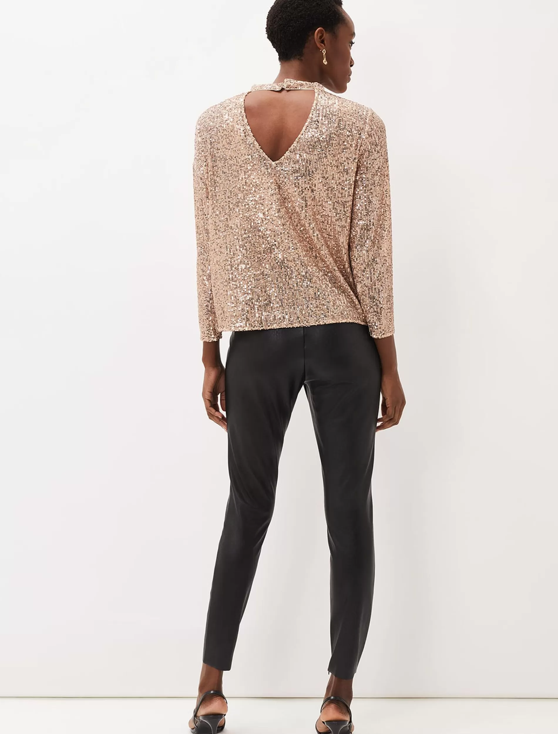 Phase Eight Amina Faux Leather Jegging Black Online