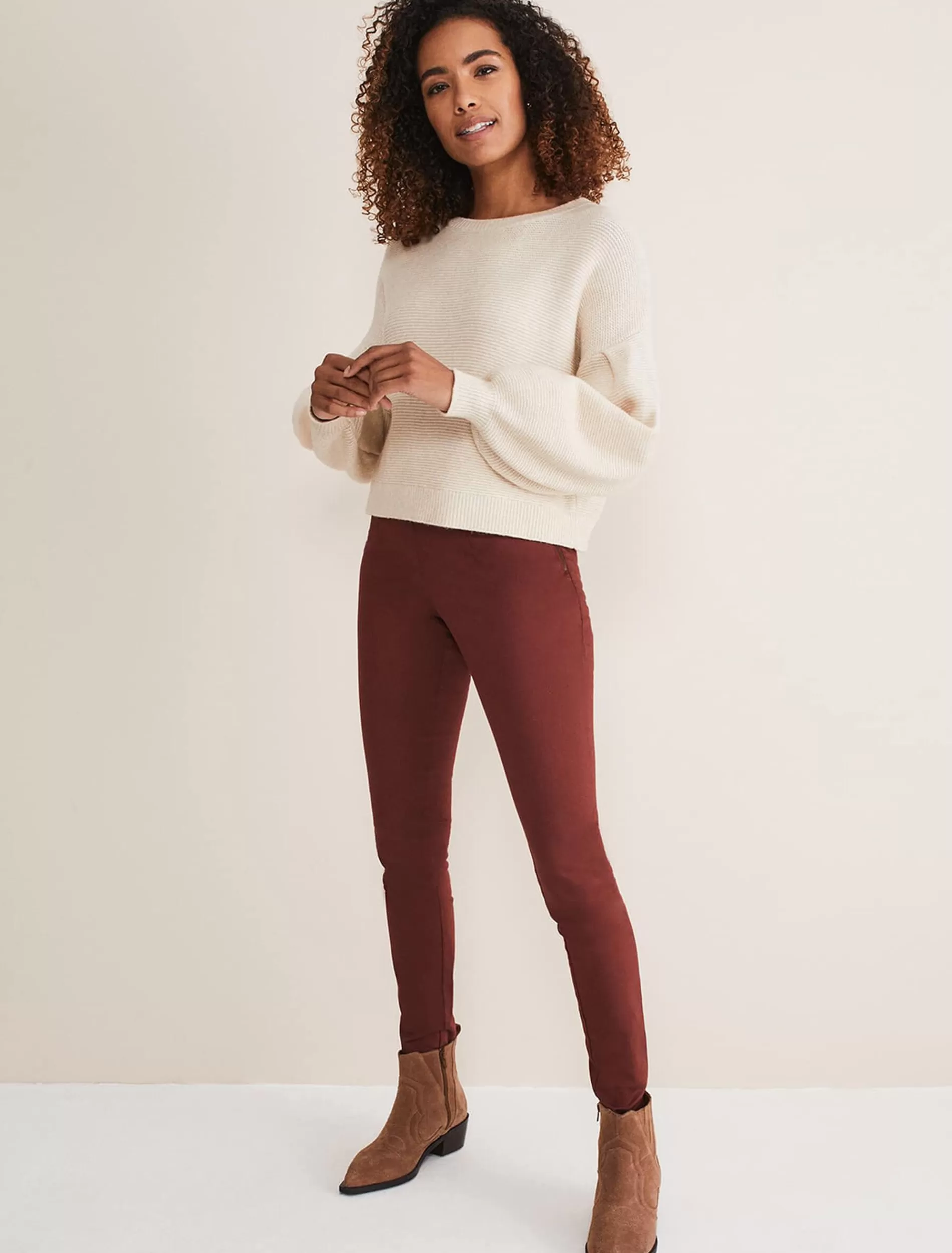 Phase Eight Amina Jegging Conker Store
