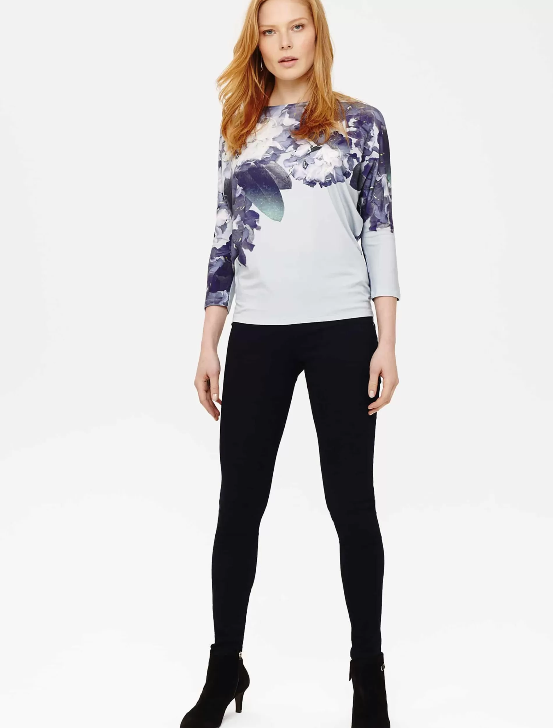 Phase Eight Amina Jegging Short Indigo Cheap