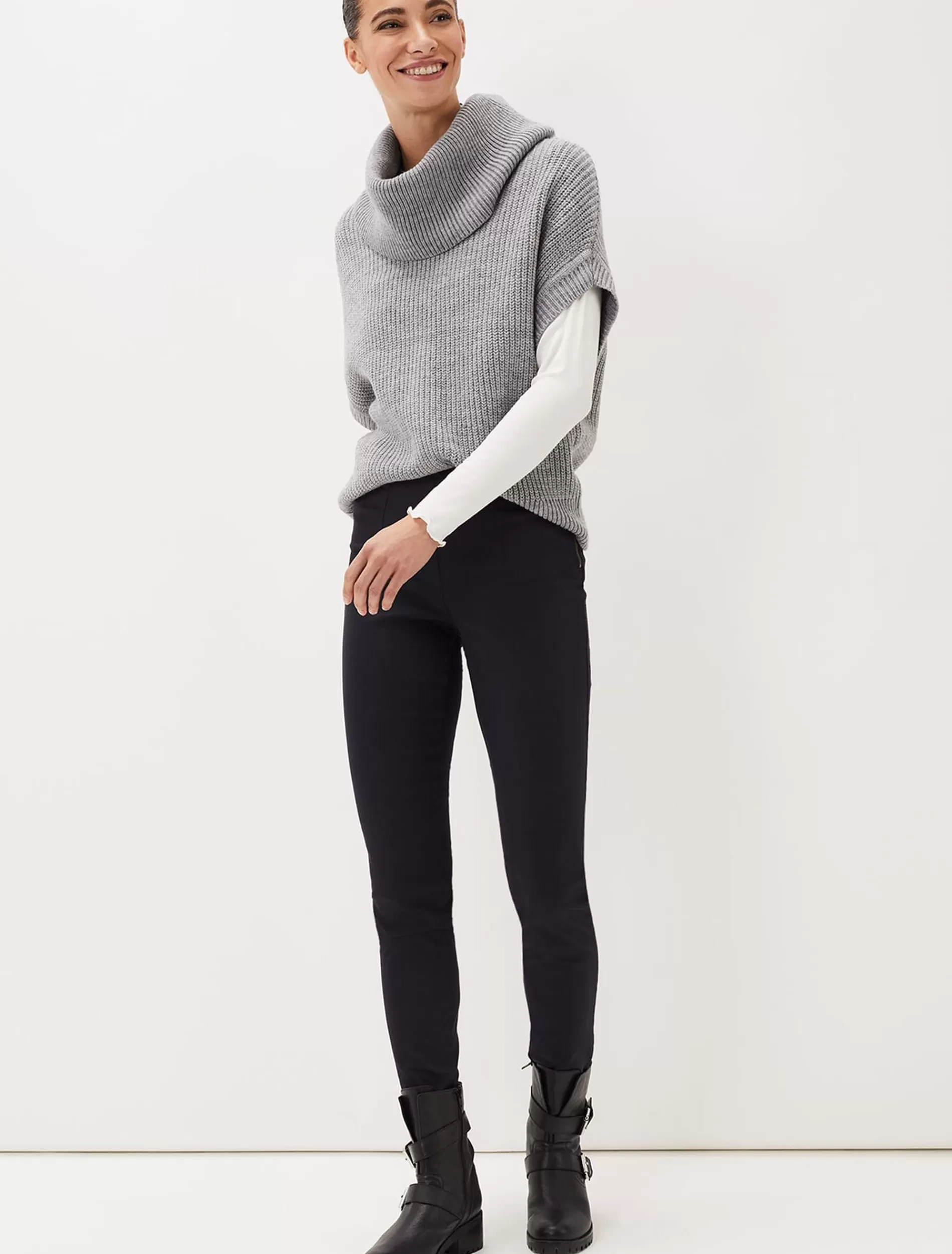 Phase Eight Amina Skinny Jeggings Charcoal Hot
