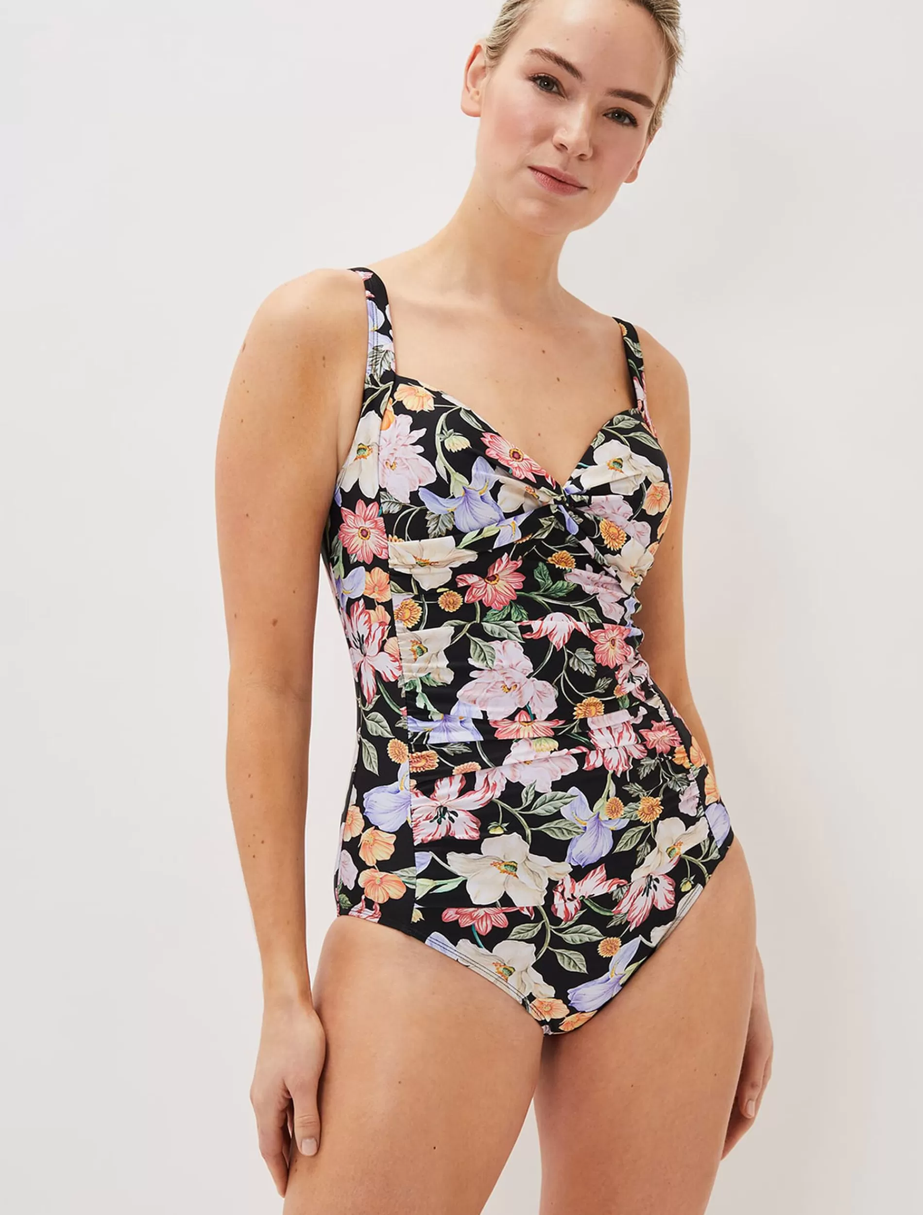 Phase Eight Anatasia Floral Swimsuit Multi-Coloured Best Sale
