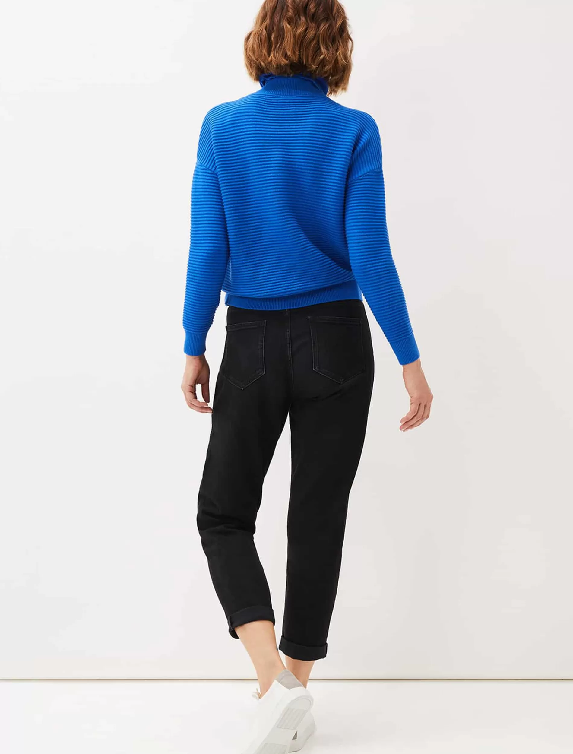 Phase Eight Angelina Girlfriend Jeans Black Outlet