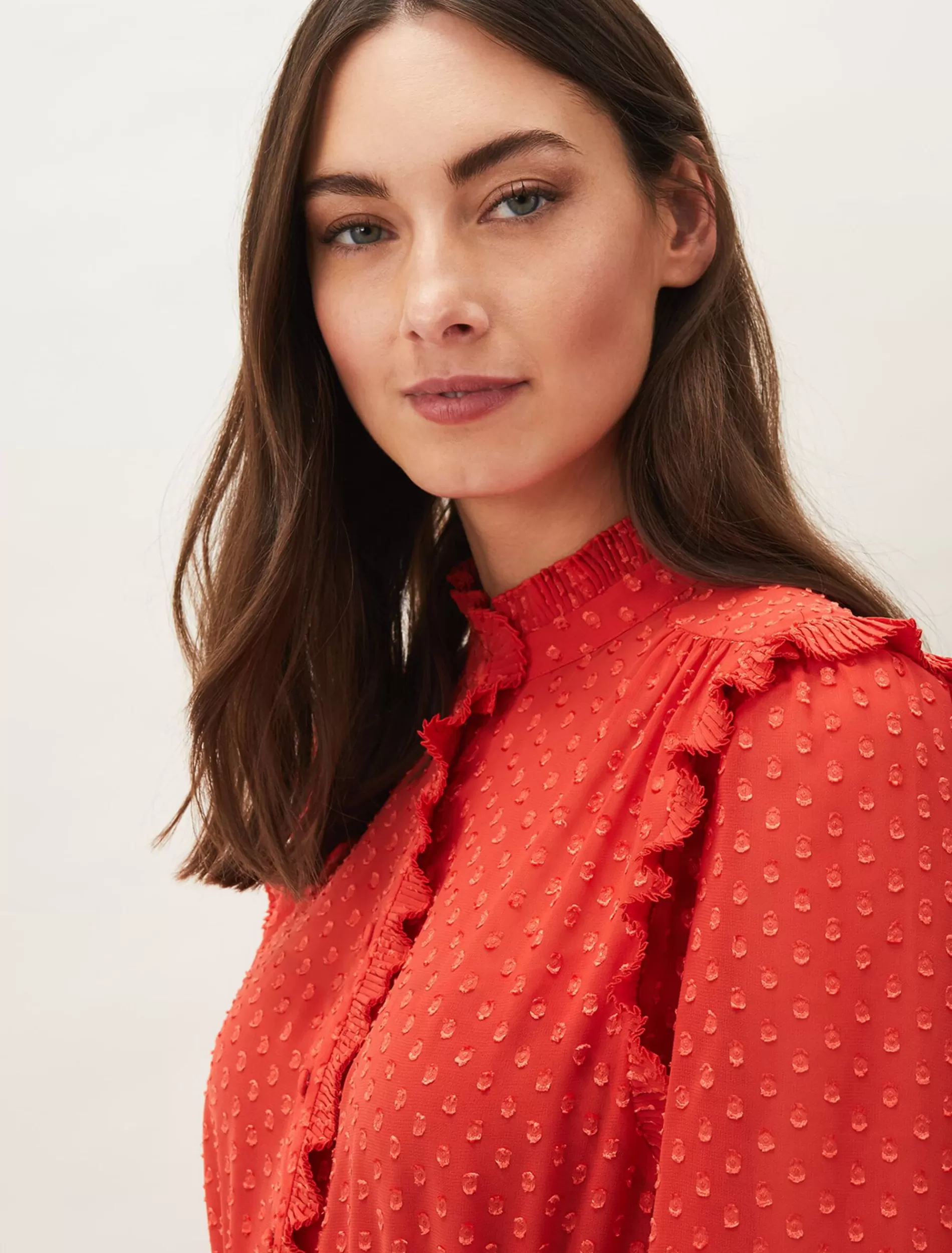 Phase Eight Annie Dobbie Pleat Dress Saffron Flash Sale