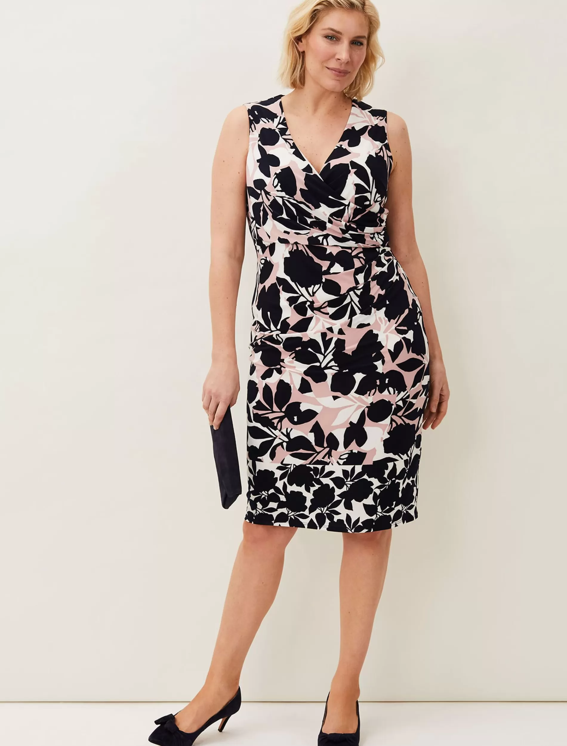 Phase Eight Anoushka Floral Jersey Dress Multi-Coloured Fashion