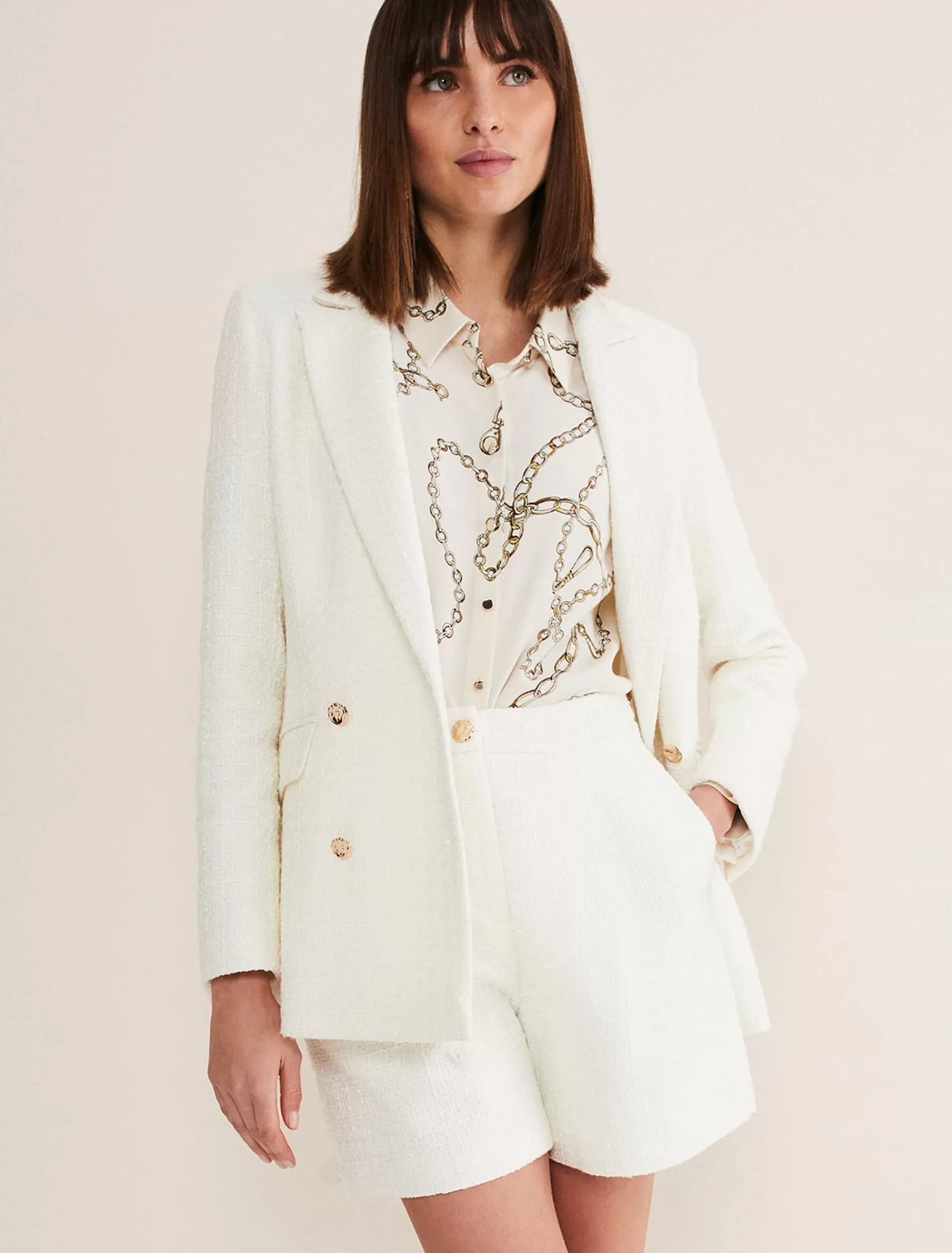 Phase Eight Auden Blazer Cream Cheap