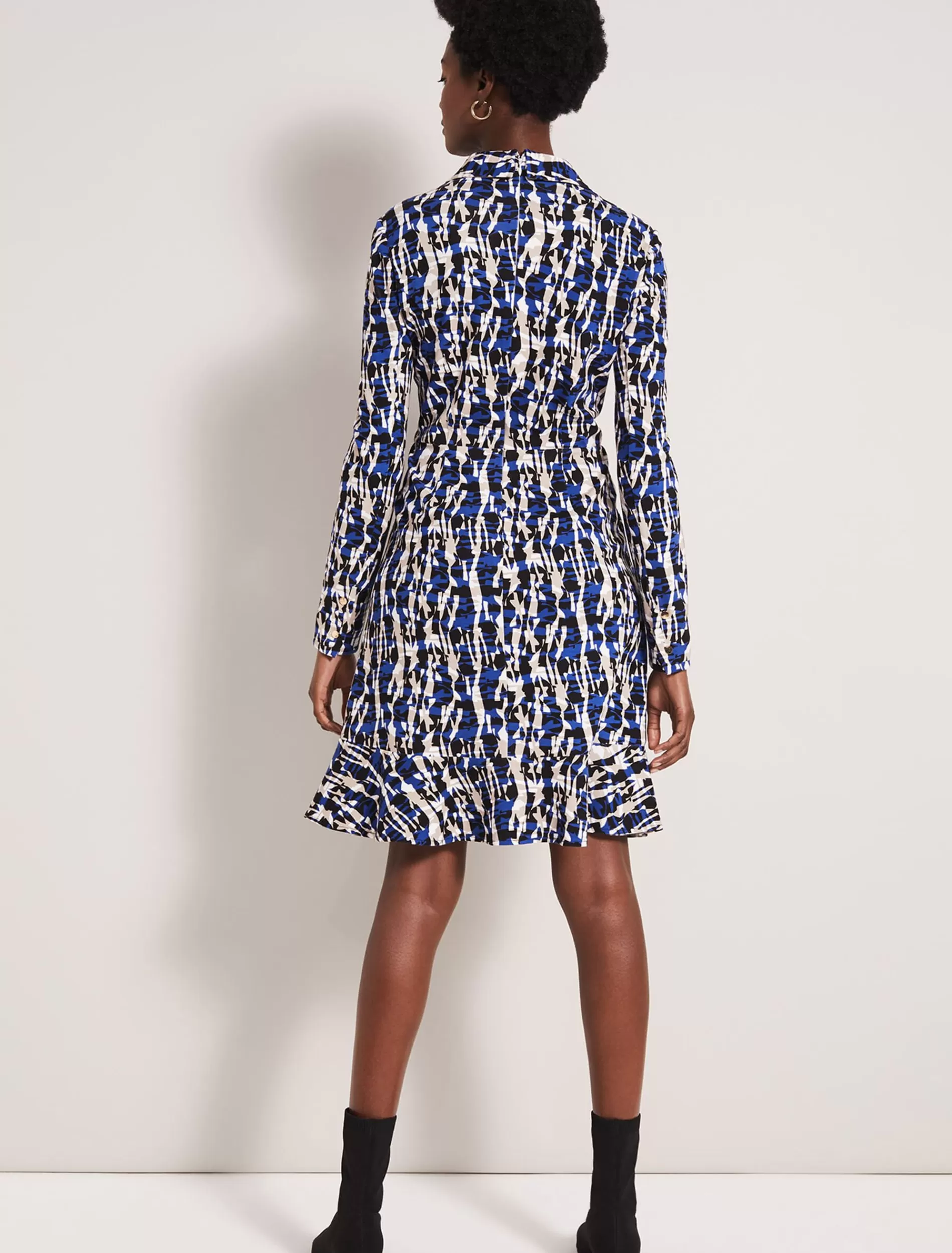 Phase Eight Avaline Abstract Print Dress Multi-Coloured Online