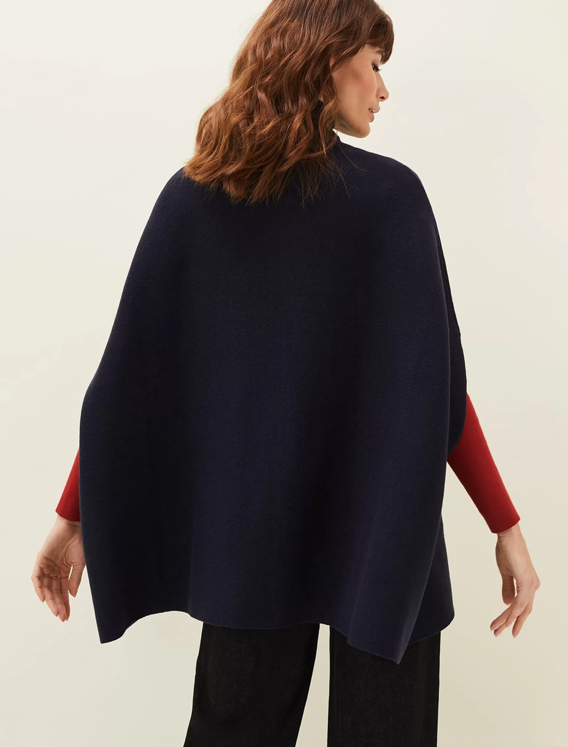 Phase Eight Avan Double Ended Zip Cape Navy Shop