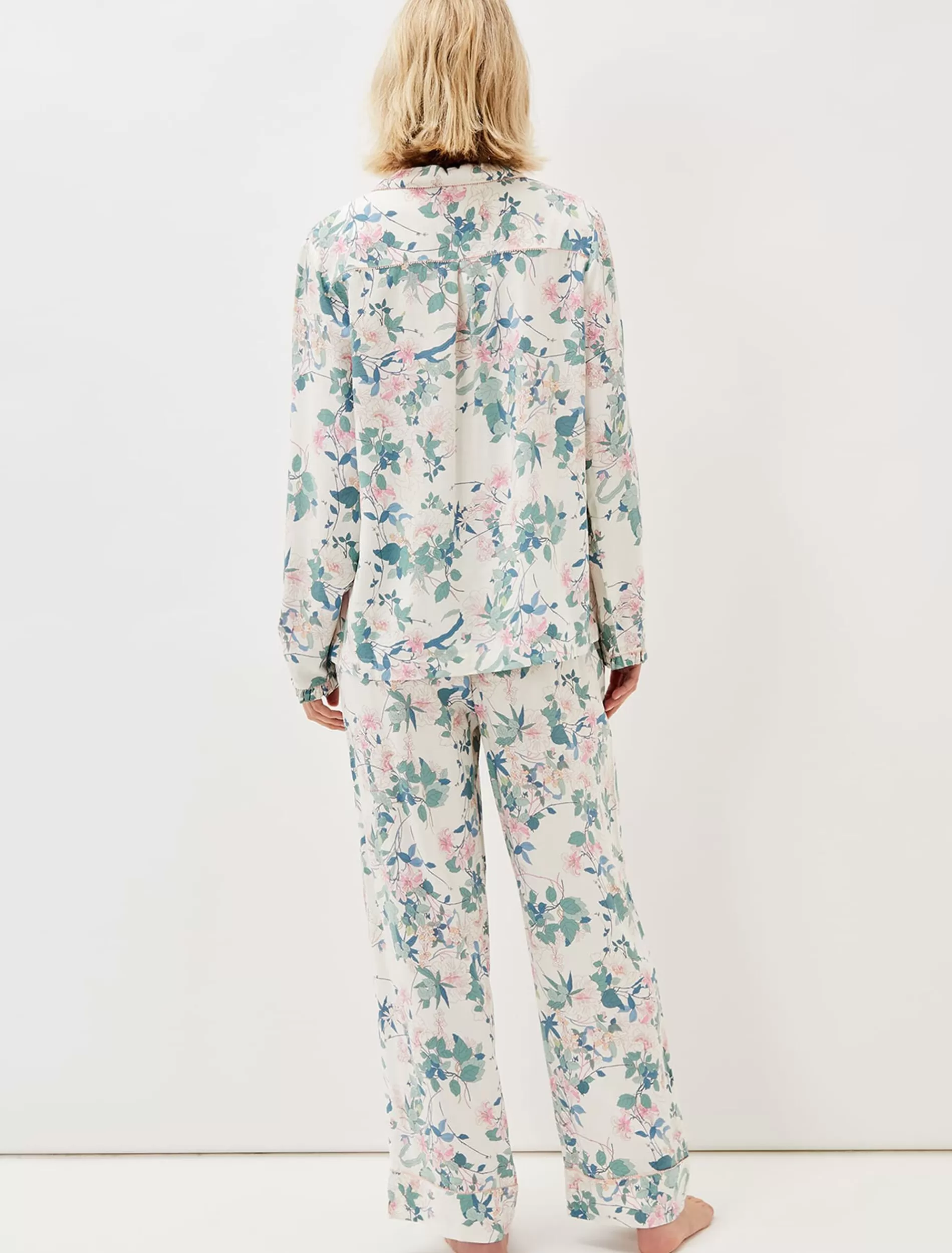 Phase Eight Avarie Chinoiserie Print Pj Set Ivory/Multi Online