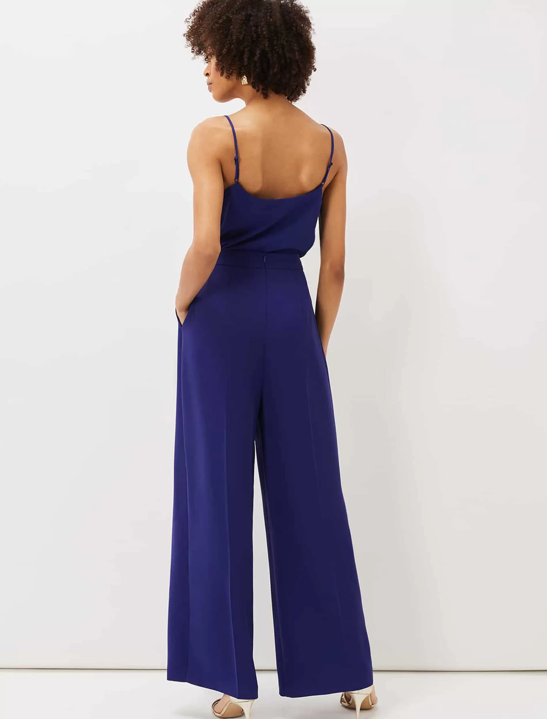 Phase Eight Avril Wide Leg Co-Ord Trousers Violet Best