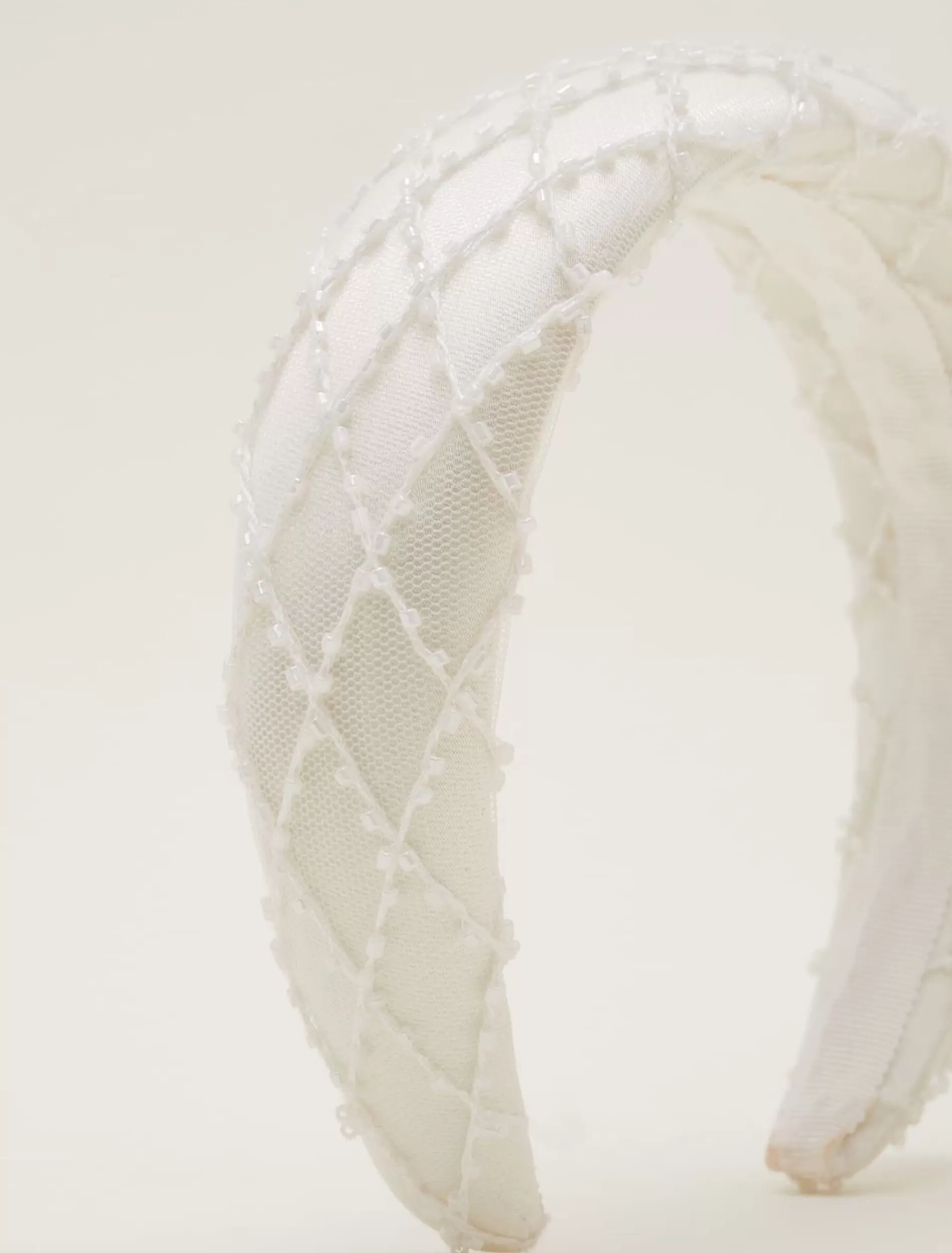 Phase Eight Beaded Headband Ivory Fashion