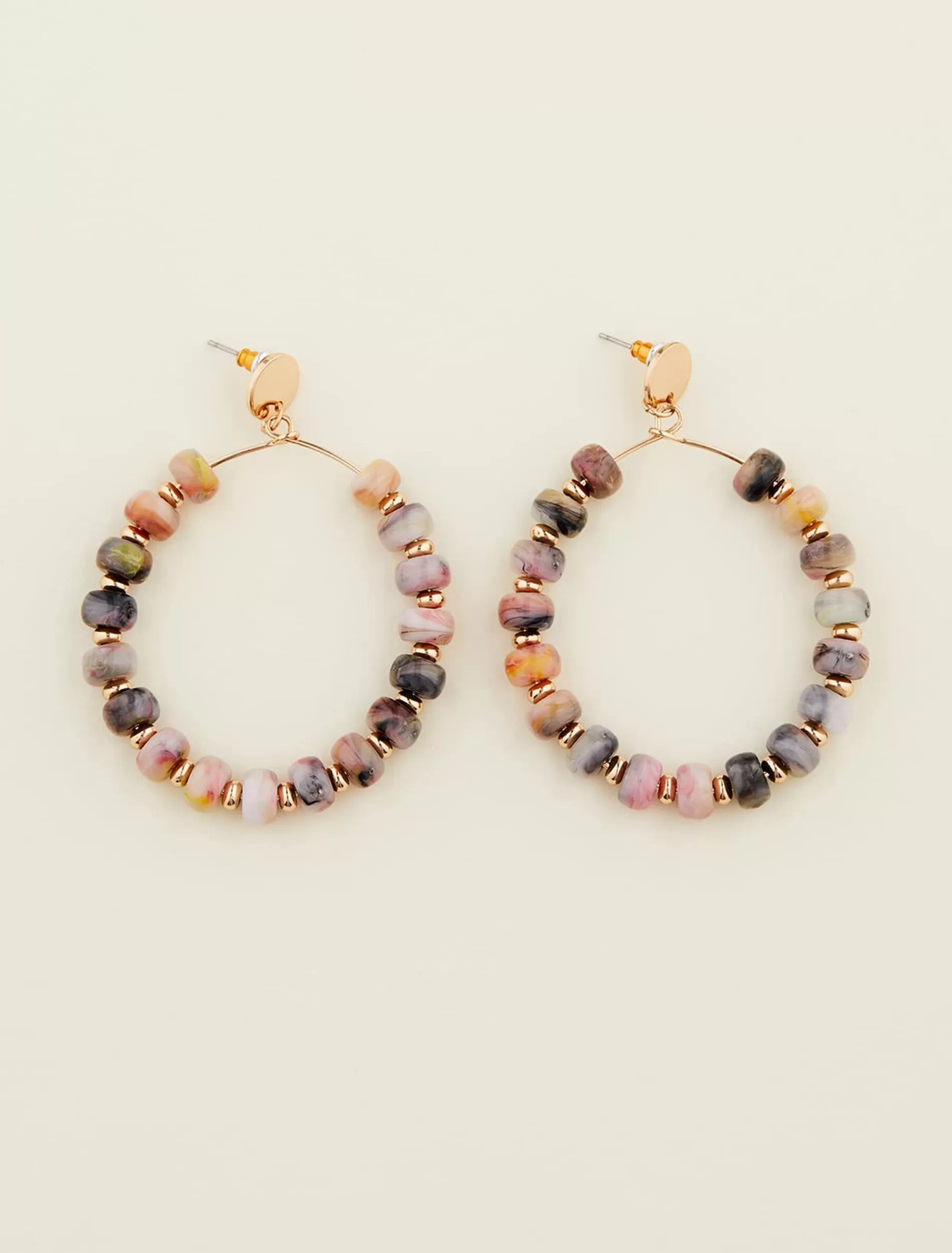 Phase Eight Beaded Hoop Earrings Multi/ Brights Best