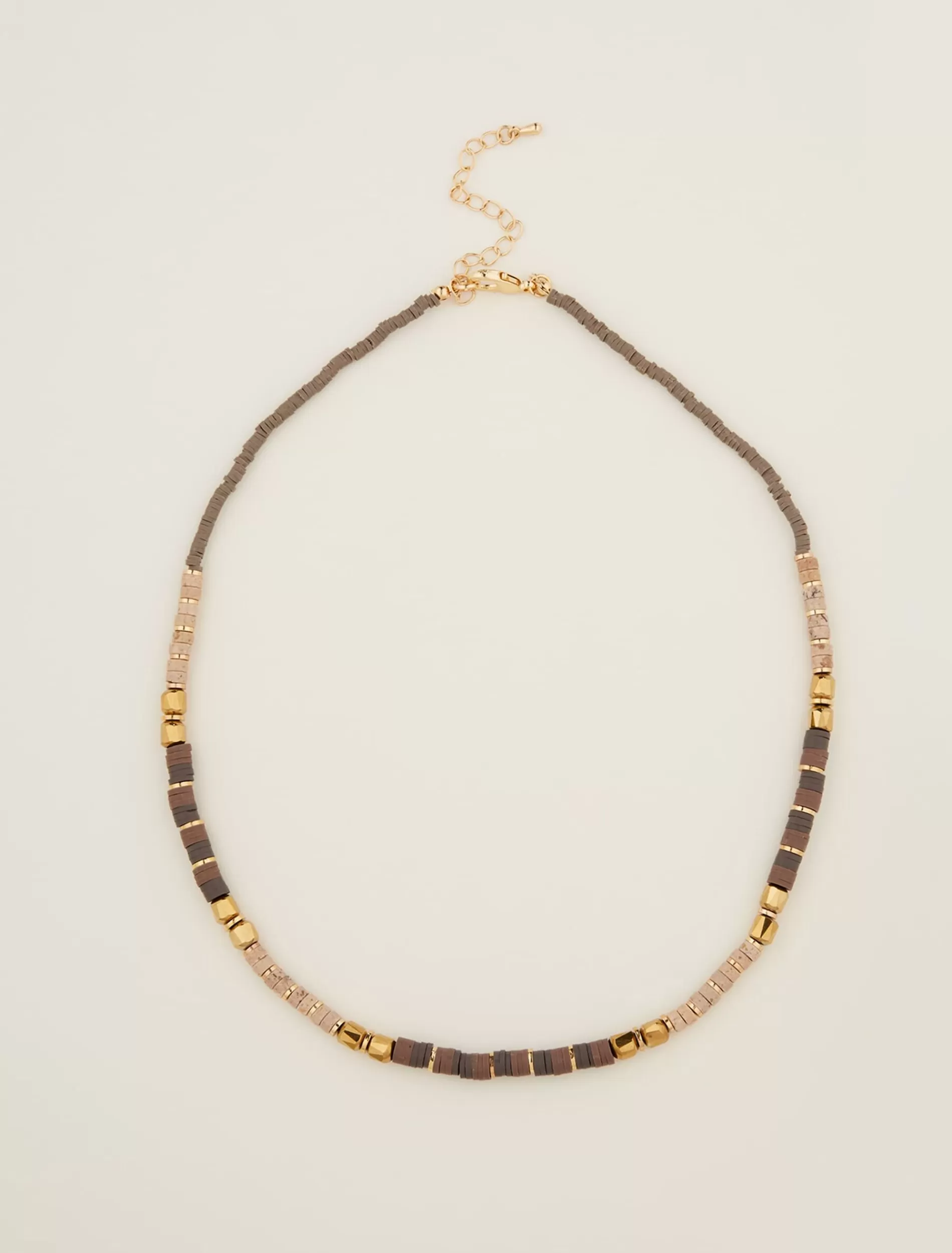 Phase Eight Beaded Short Necklace Neutral Online