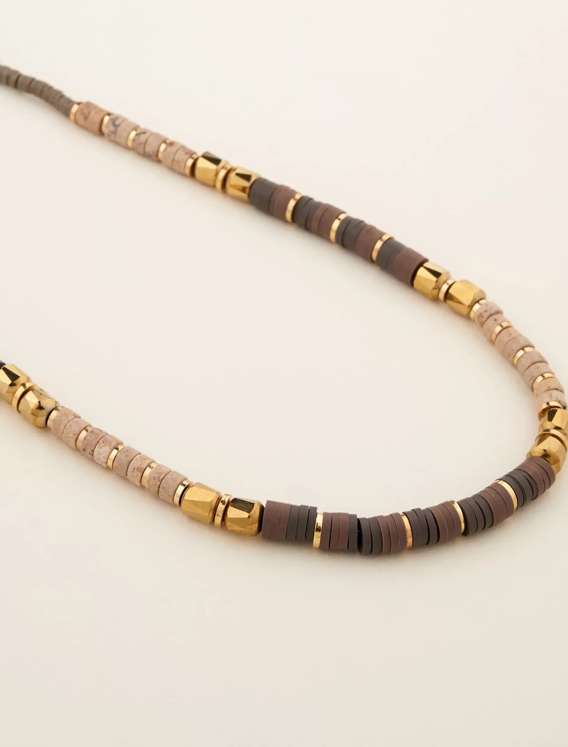 Phase Eight Beaded Short Necklace Neutral Online