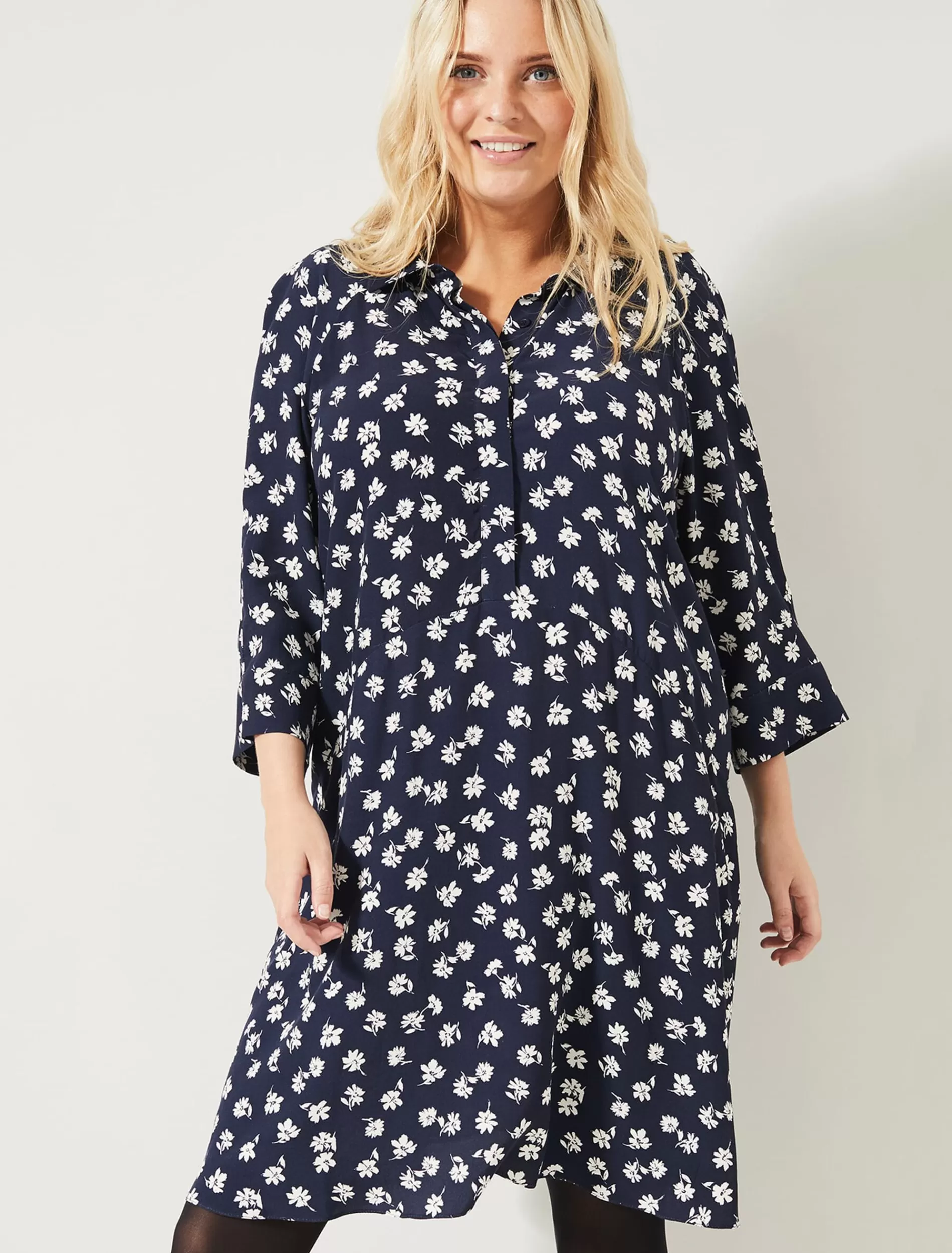 Phase Eight Bella Floral Swing Dress Navy Multi Best Sale
