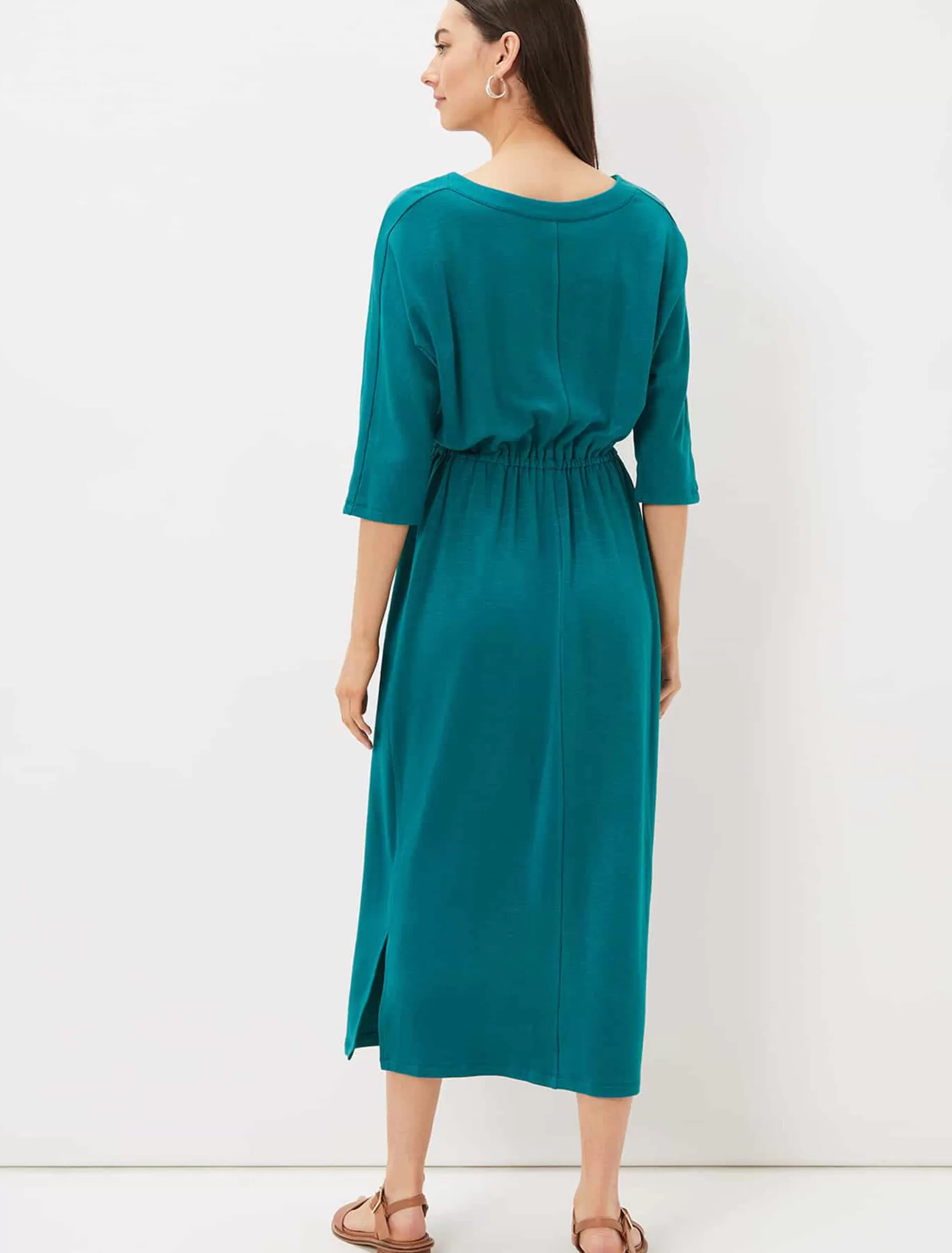 Phase Eight Belle Tie Waist Dress Peacock Flash Sale