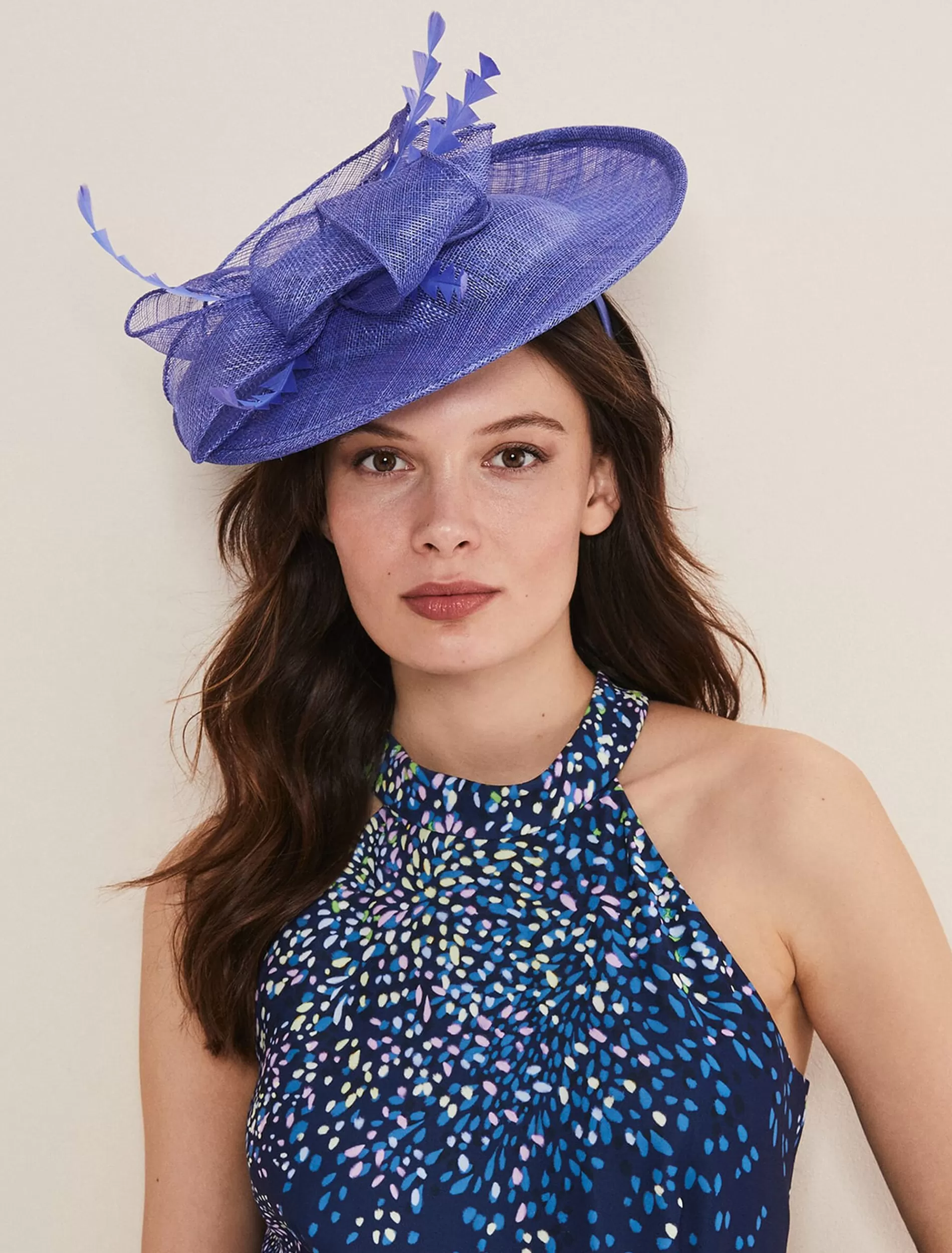 Phase Eight Blue Fascinator Foxglove Blue Discount