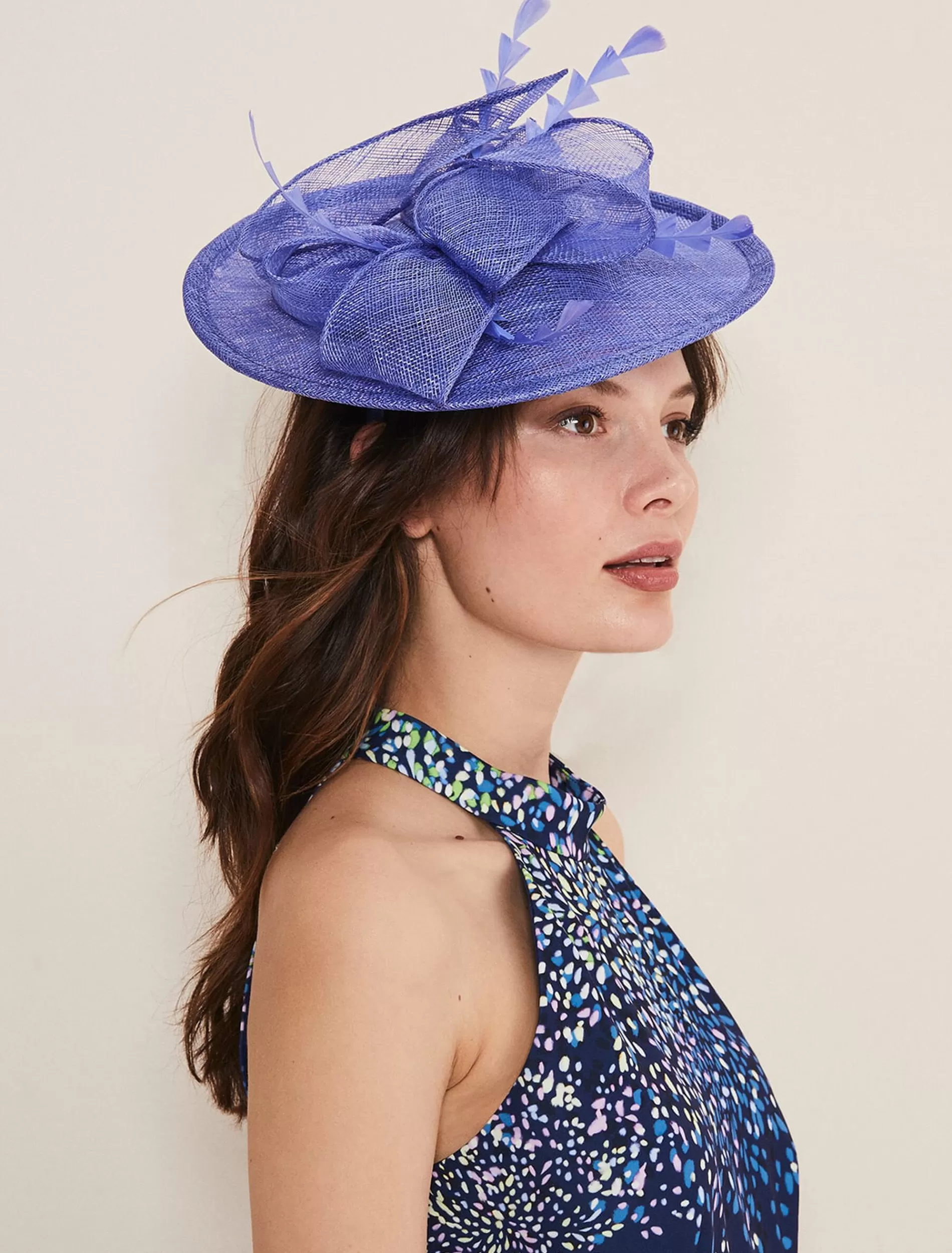 Phase Eight Blue Fascinator Foxglove Blue Discount