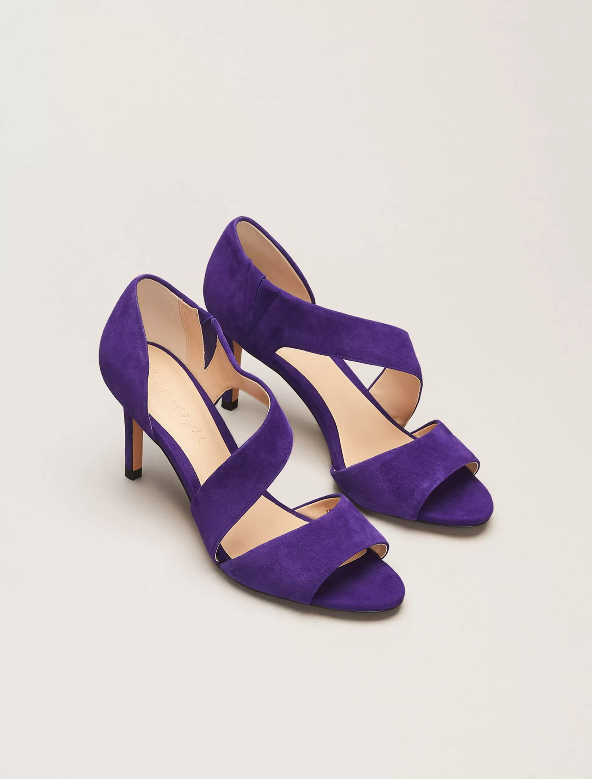 Phase Eight Caitlin Asymmetric Sandal Violet Clearance