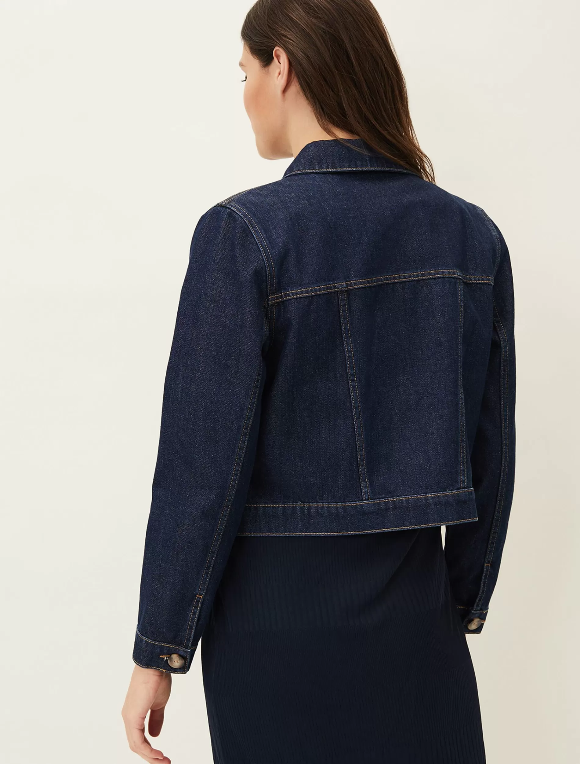 Phase Eight Caitlin Denim Jacket Blue New