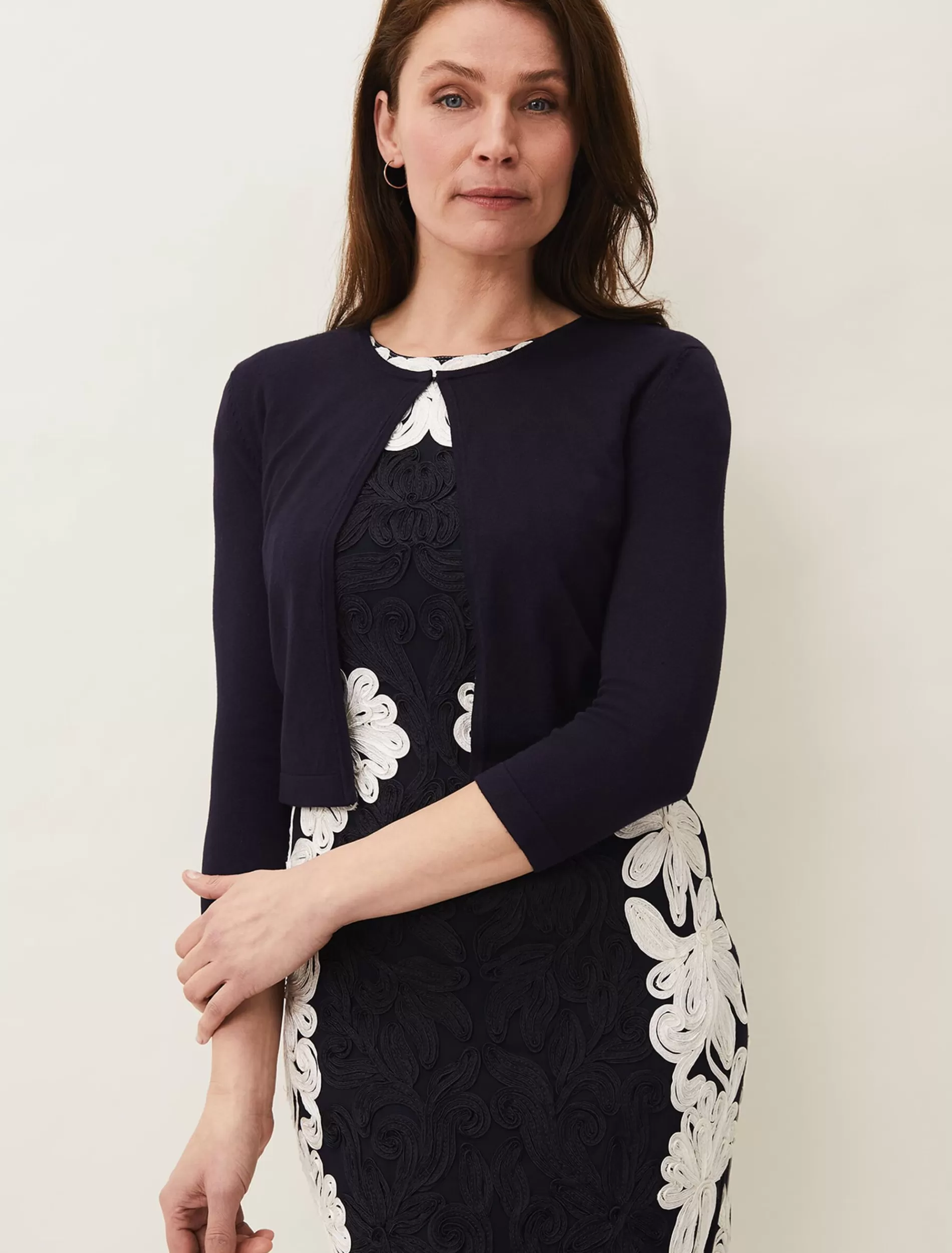 Phase Eight Catie Cardigan Navy New