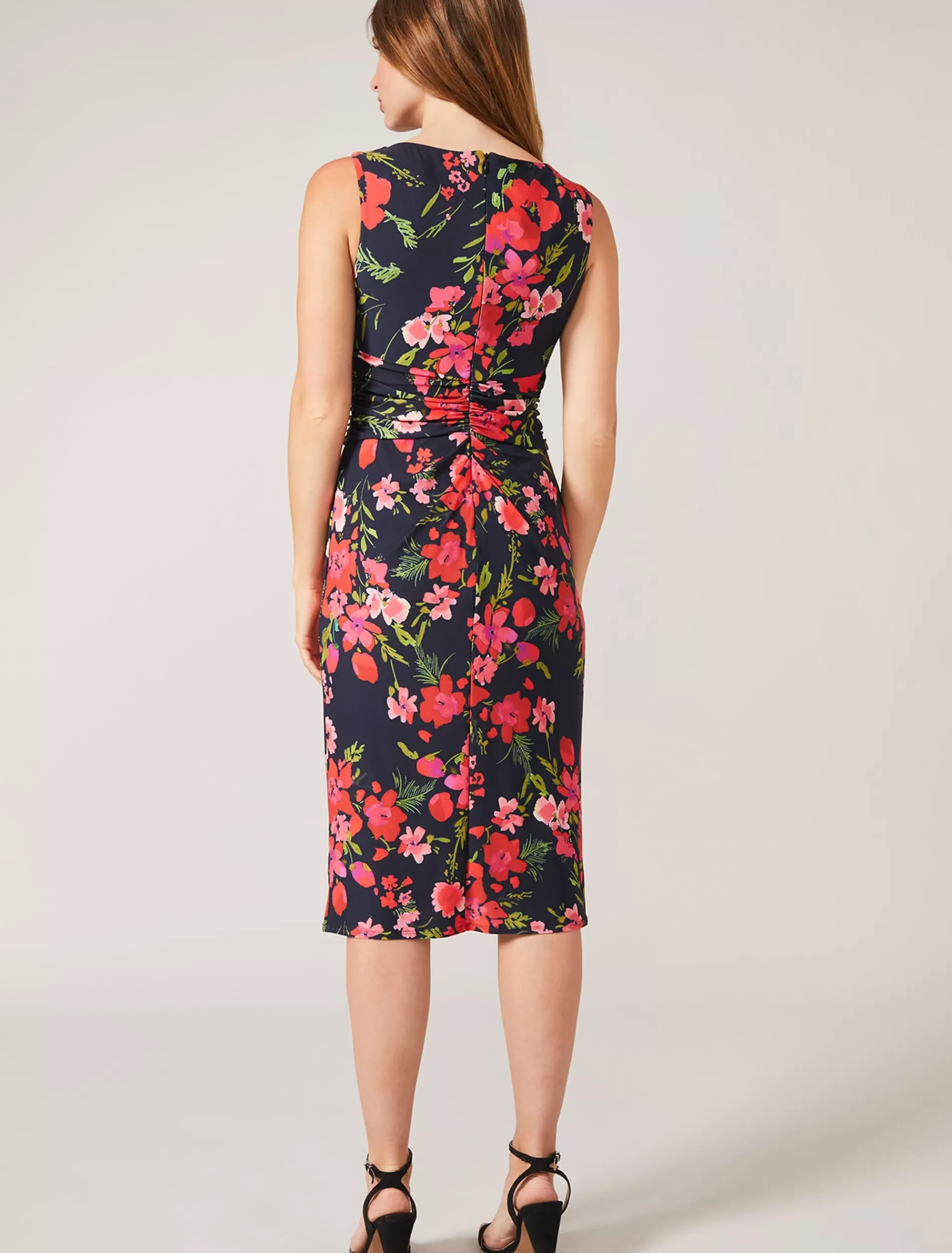 Phase Eight Catrin Floral Jersey Dress Bergamot And Lemon Zest Cheap