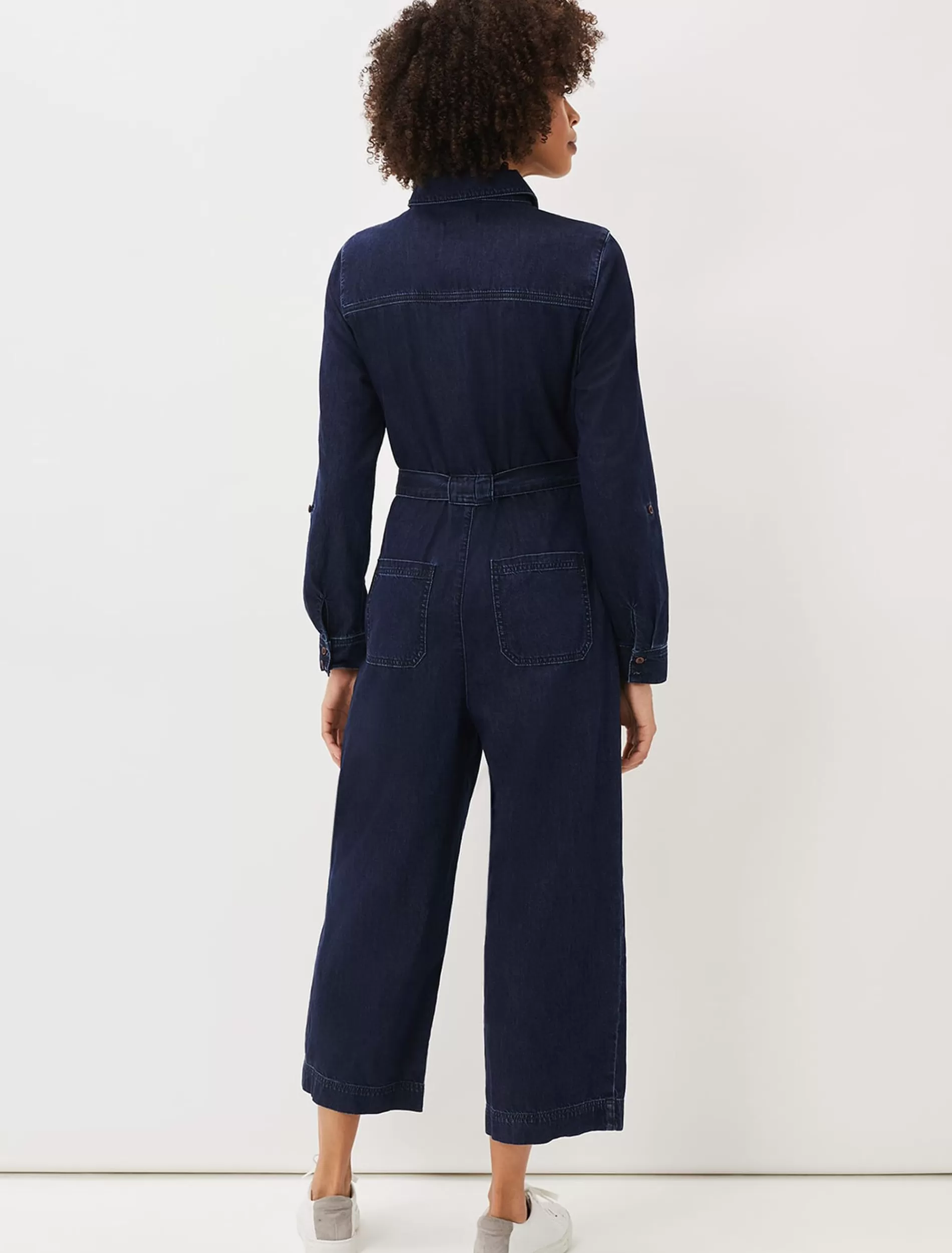 Phase Eight Cecile Wide Leg Jumpsuit Denim Best