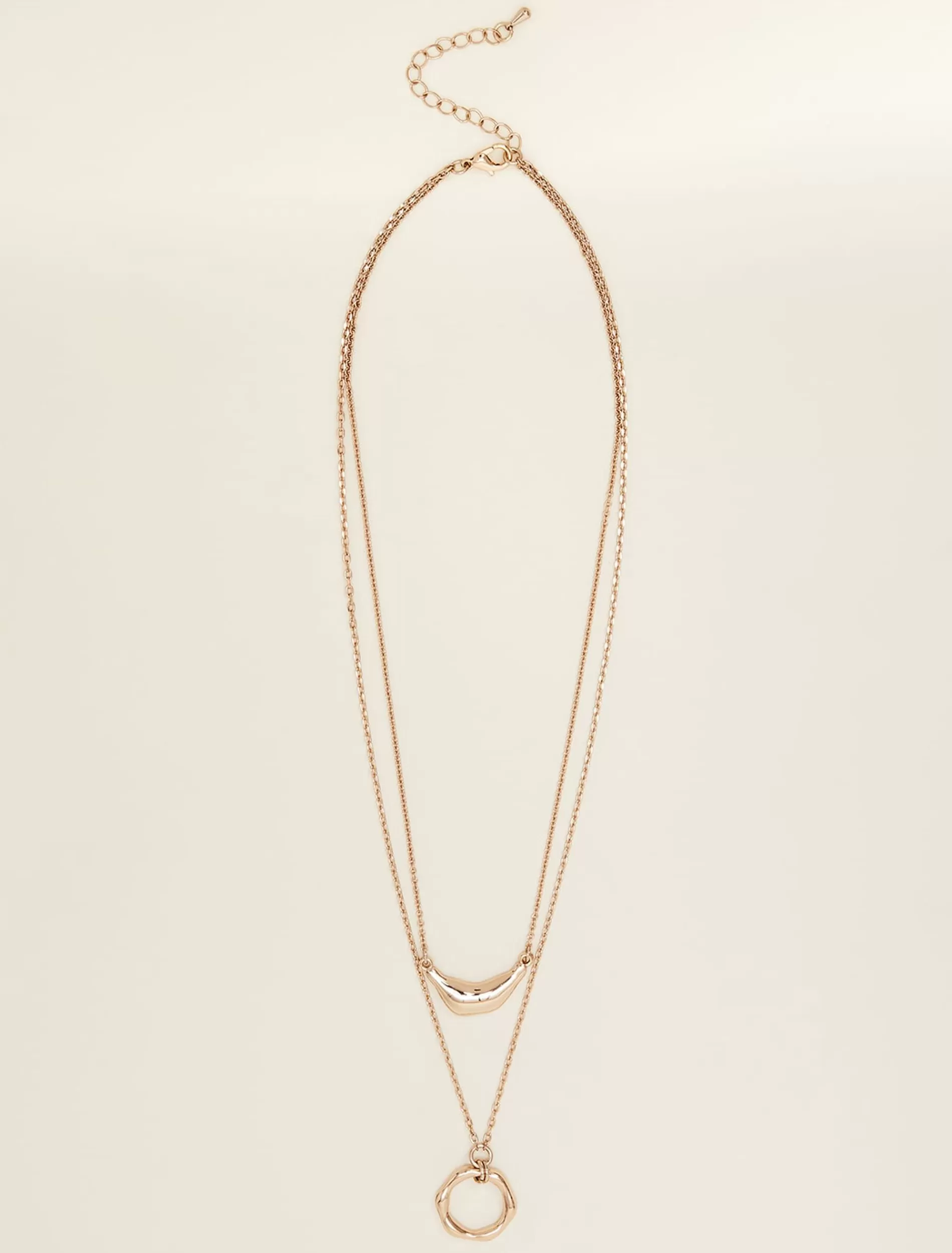 Phase Eight Chain Layer Short Necklace Gold Outlet