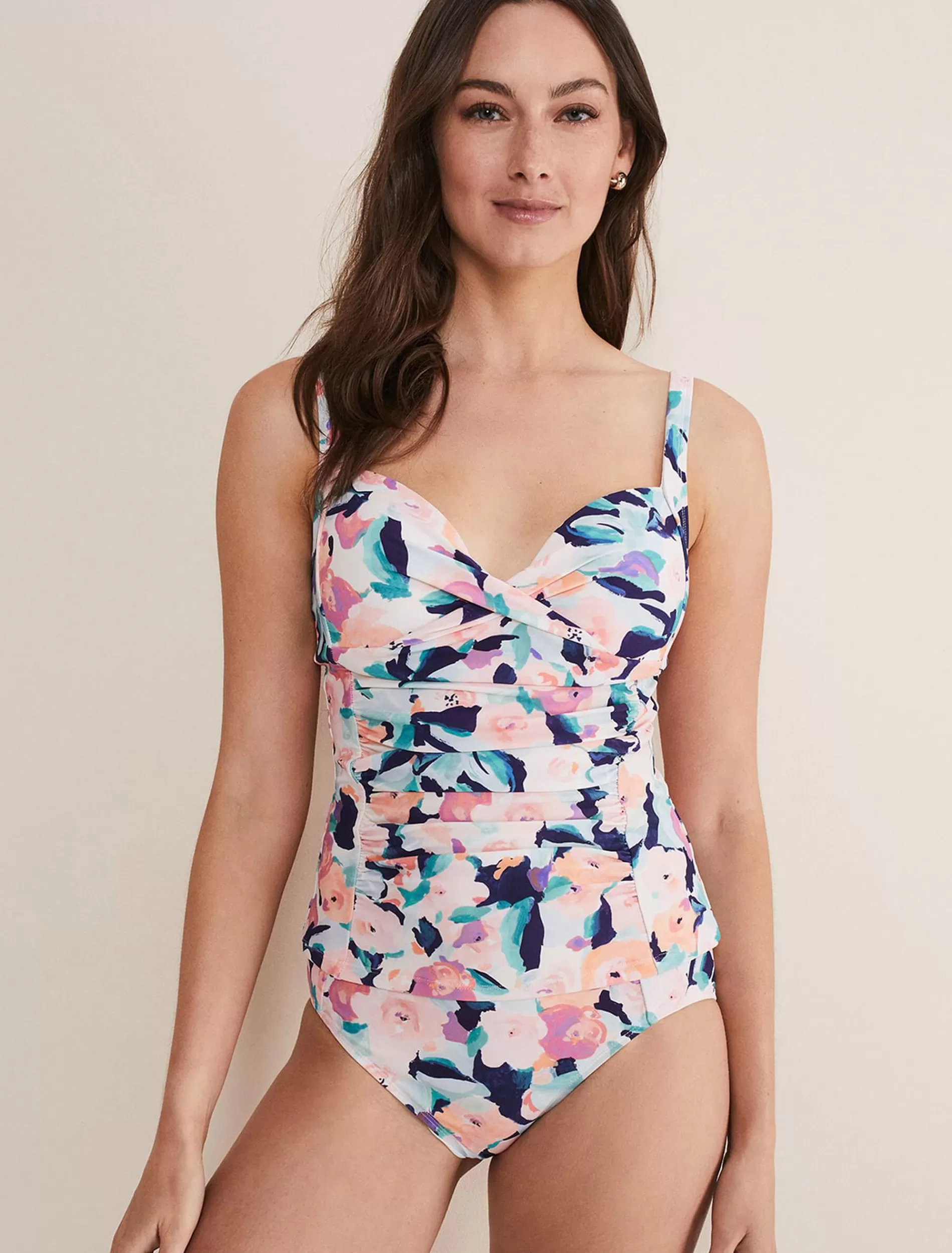 Phase Eight Charleston Floral Tankini Bottoms Multi-Coloured Best