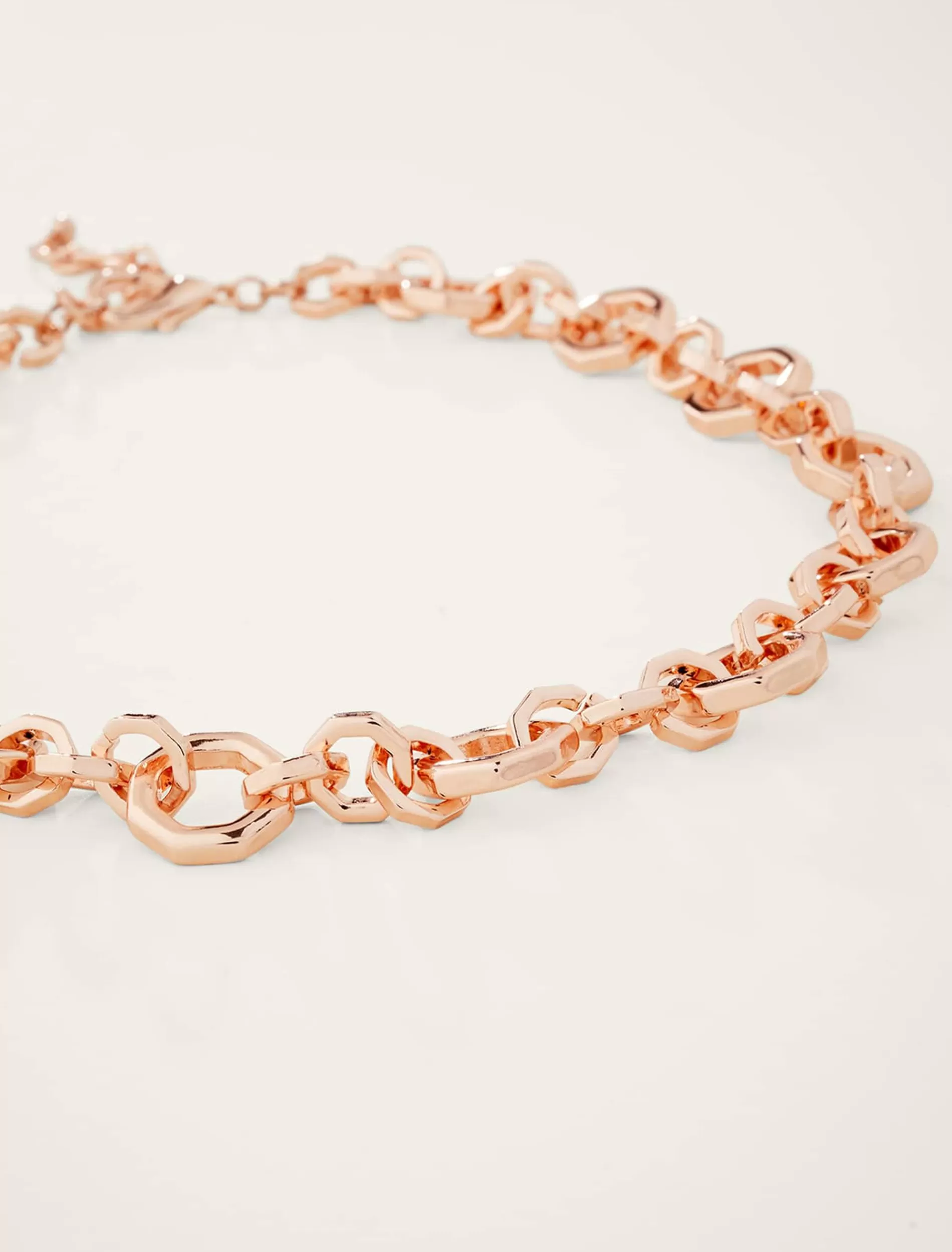 Phase Eight Chunky Chain Necklace Rose Gold Best