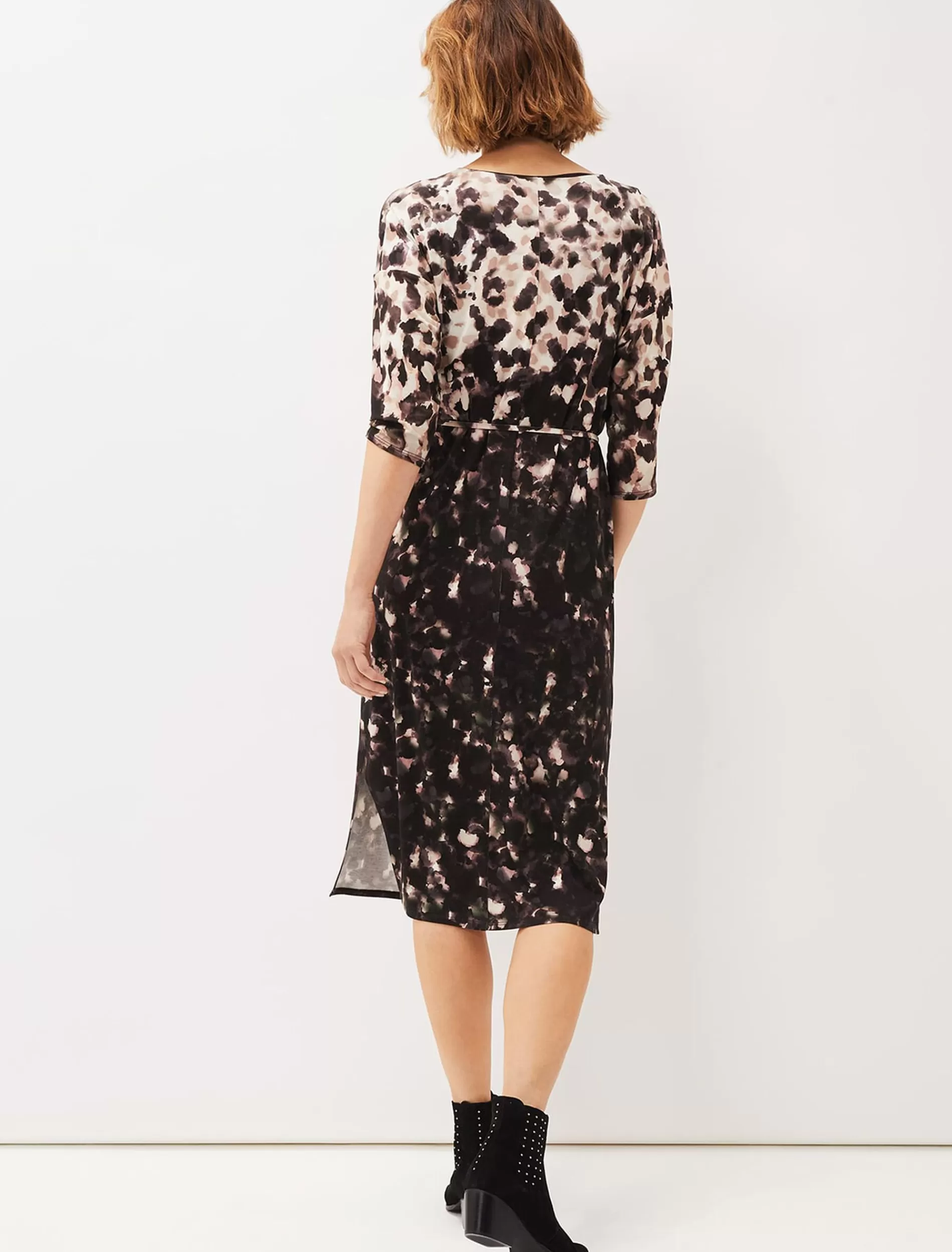 Phase Eight Corrie Abstract Spot Print Dress Multi-Coloured Flash Sale