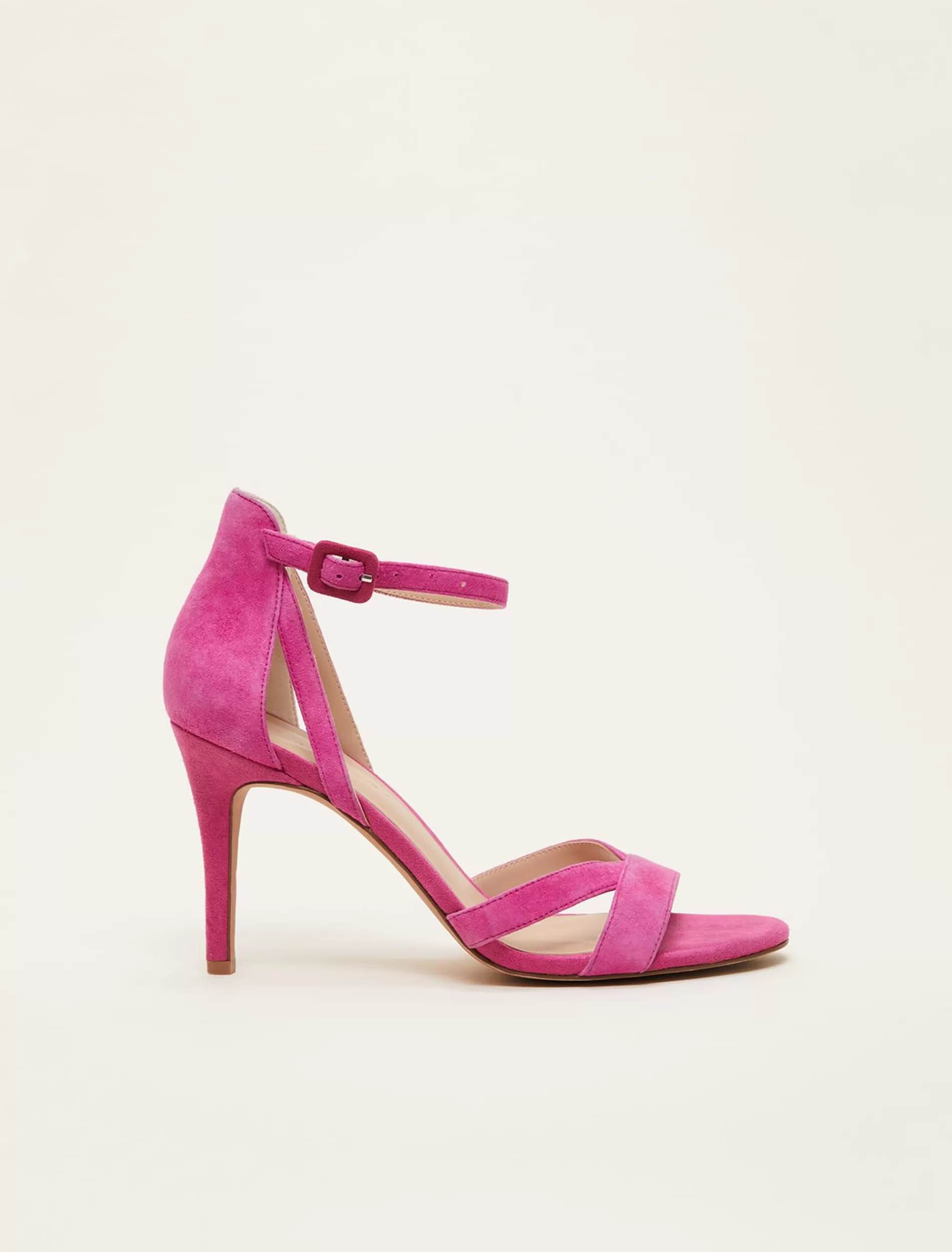 Phase Eight Cut Out Strappy Sandal Magenta Sale