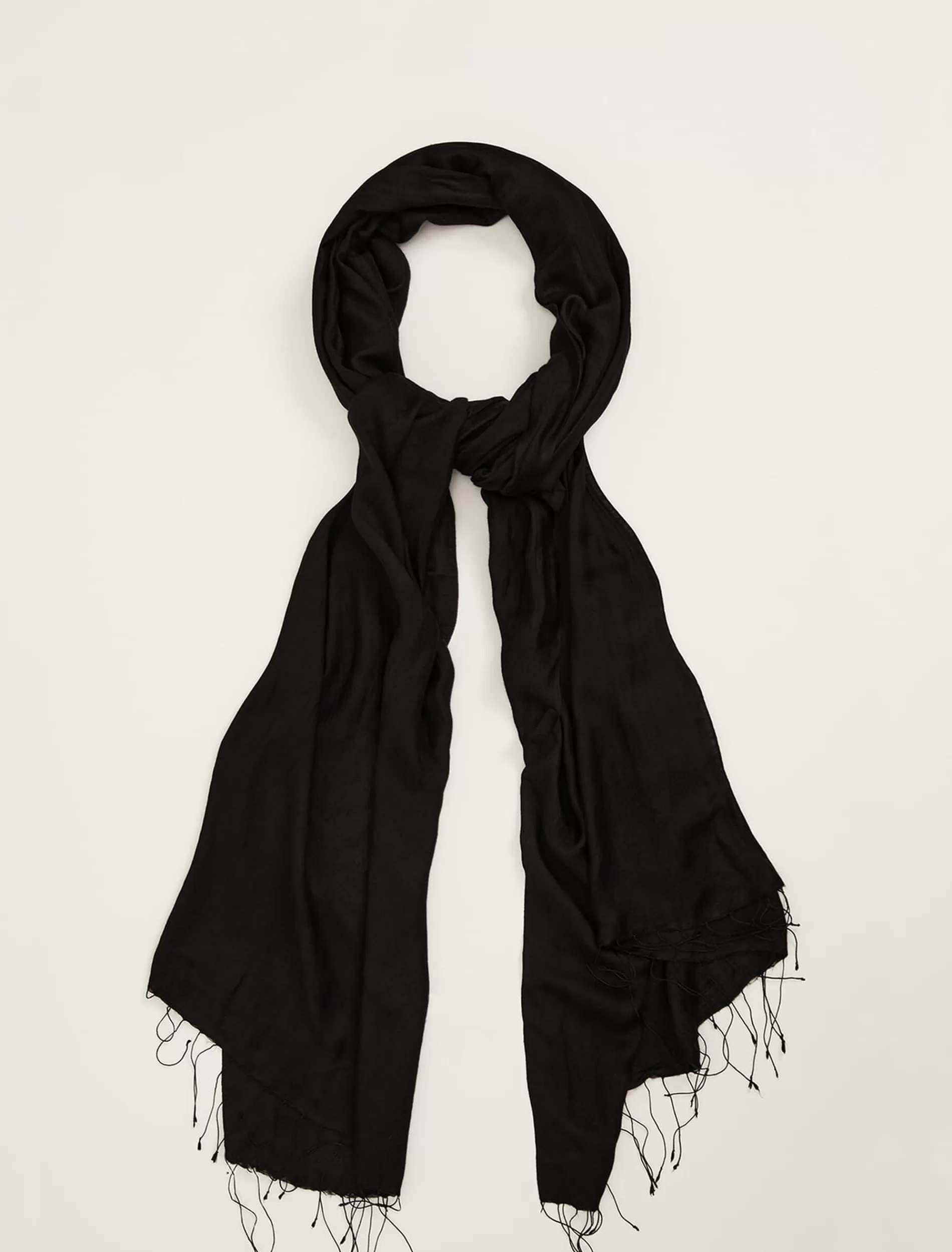 Phase Eight Diamond Weave Scarf Black Cheap