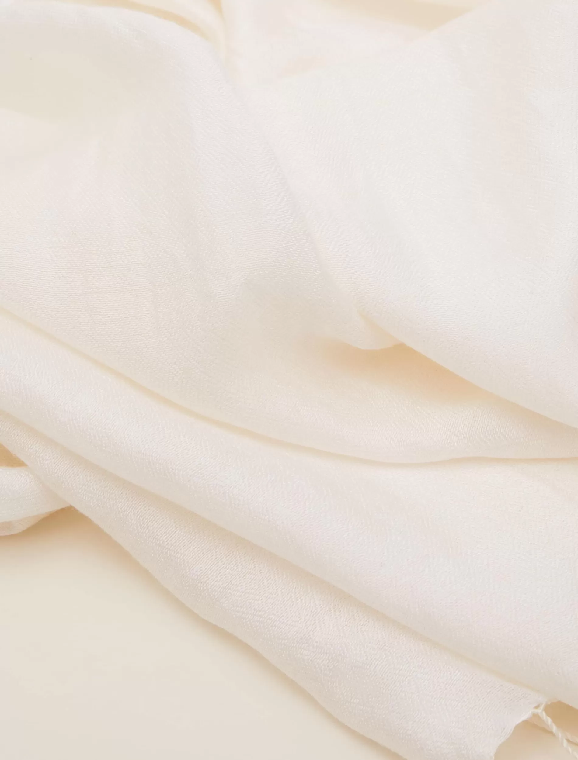 Phase Eight Diamond Weave Scarf Ivory Best Sale