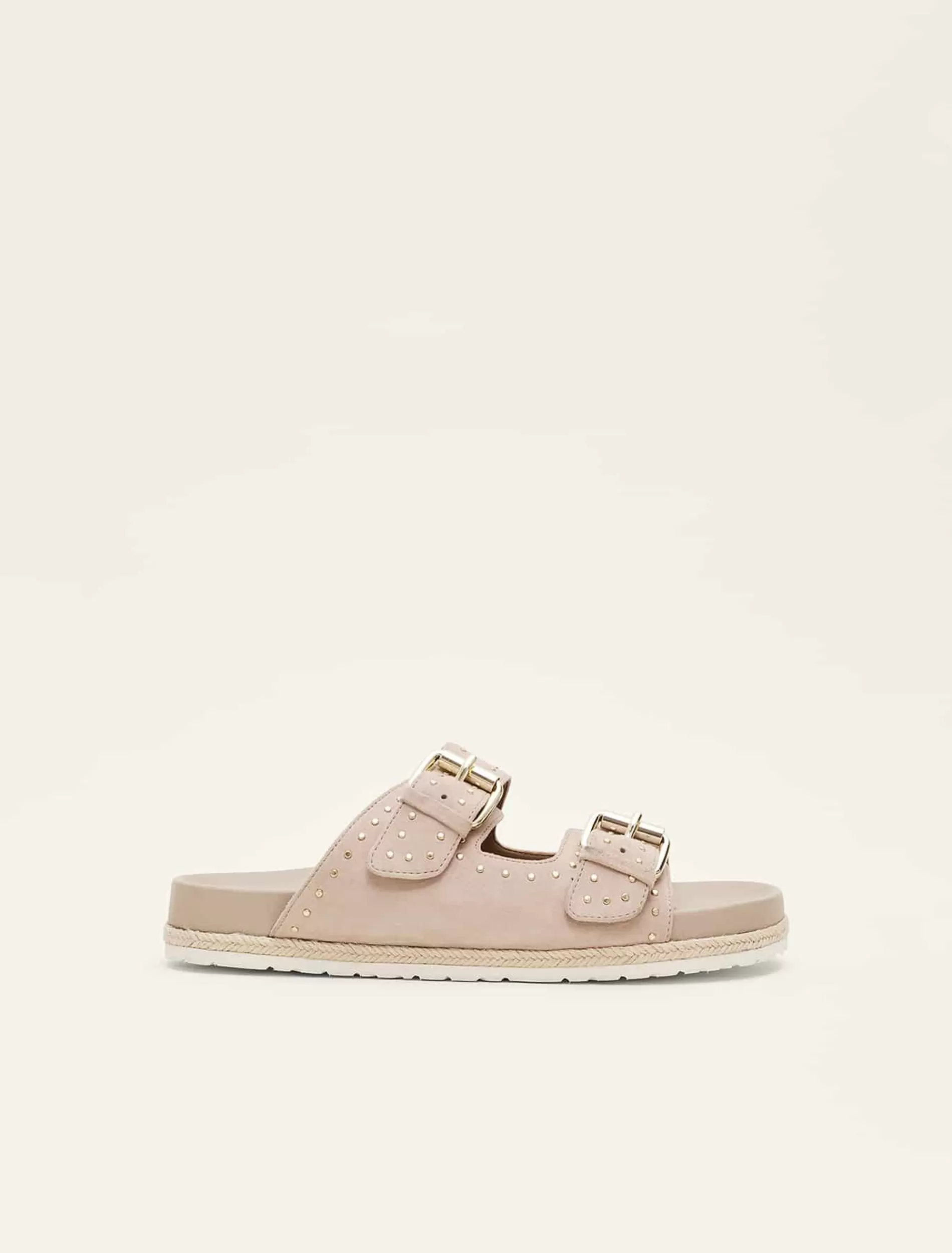Phase Eight Double Buckle Sandal Neutral Online