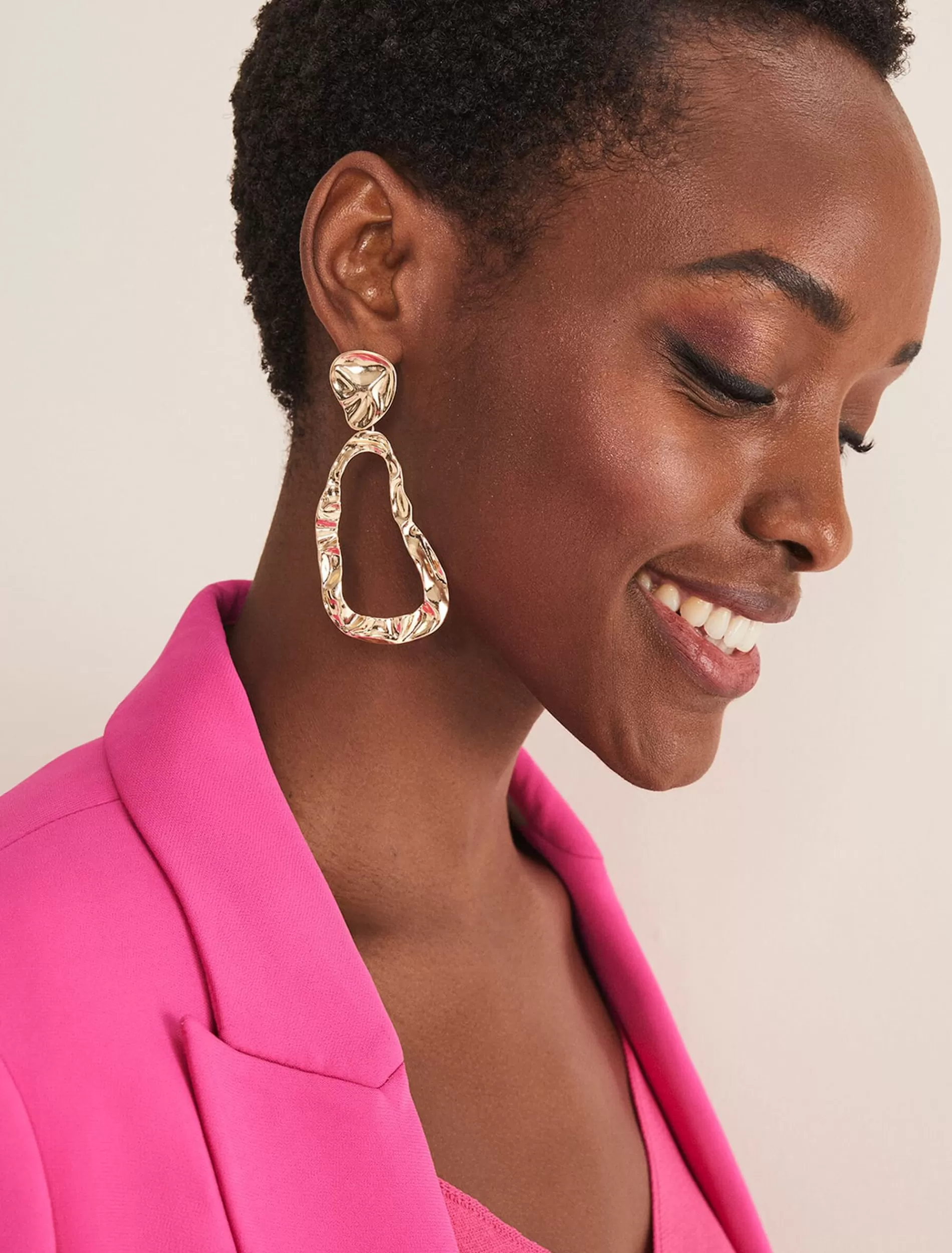 Phase Eight Drop Earrings Gold Sale