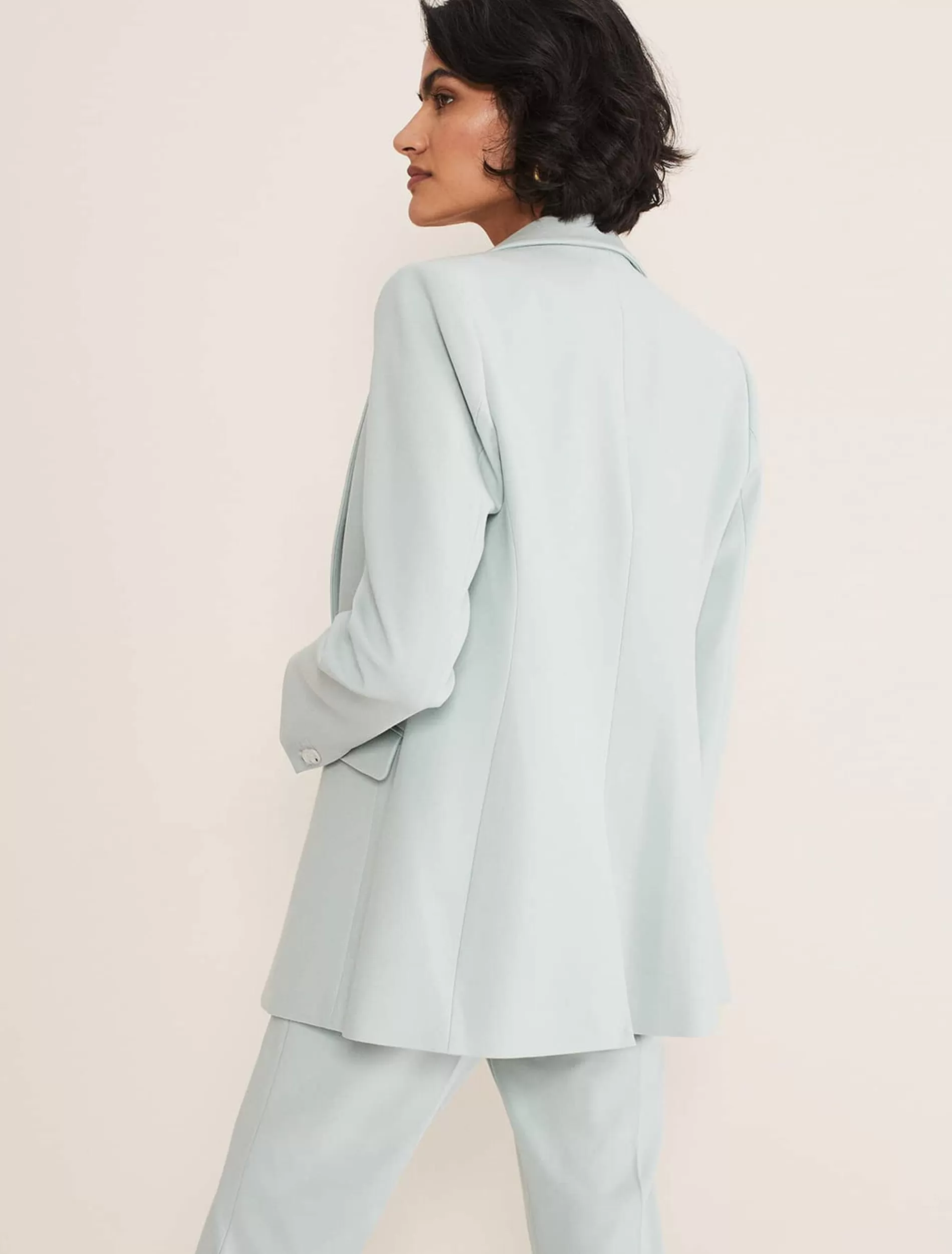 Phase Eight Eira Blue Blazer Eau De Nil Fashion