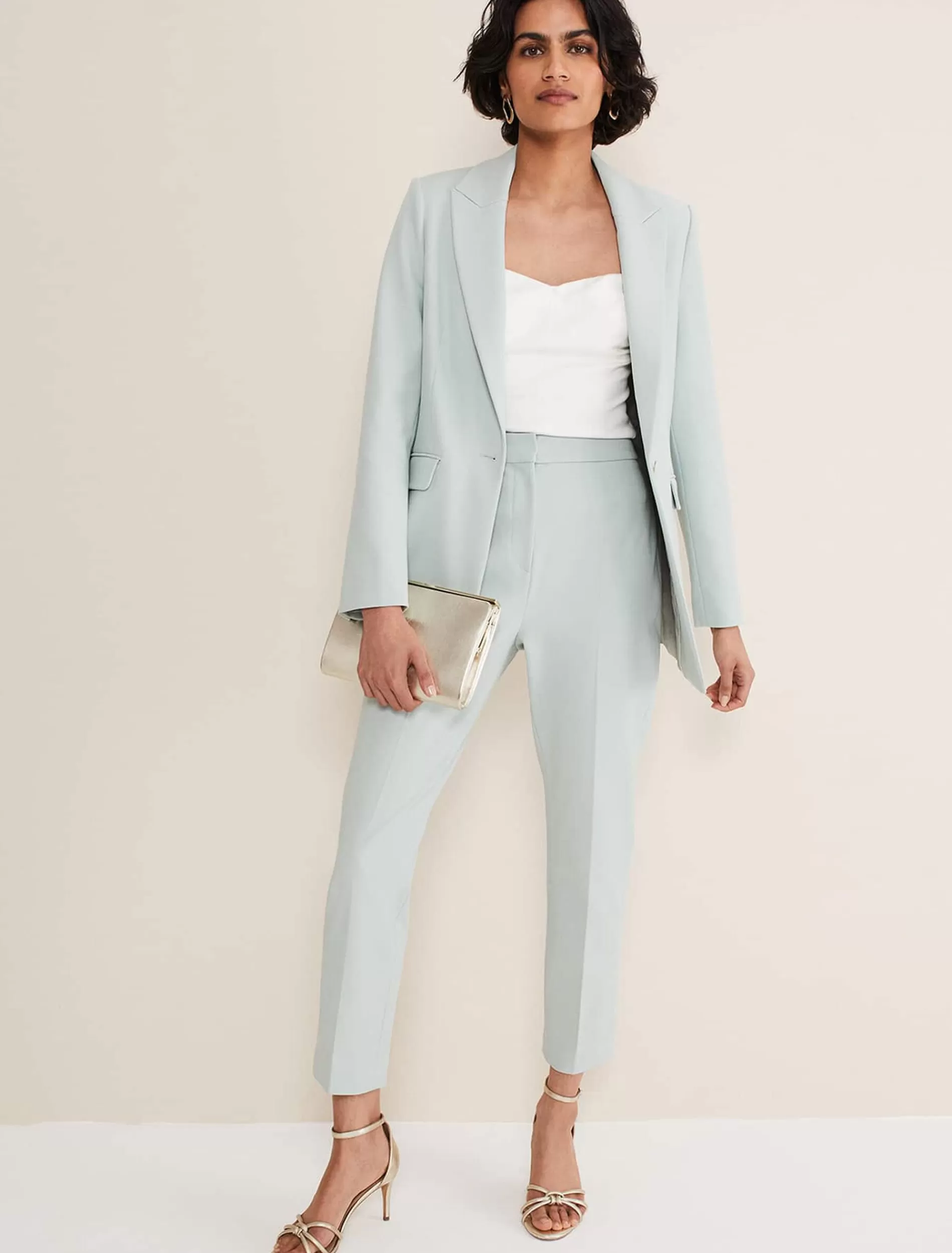 Phase Eight Eira Cigarette Trousers Eau De Nil Discount