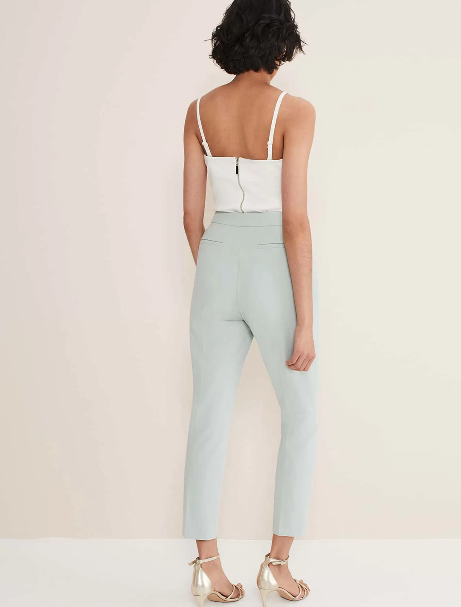 Phase Eight Eira Cigarette Trousers Eau De Nil Discount