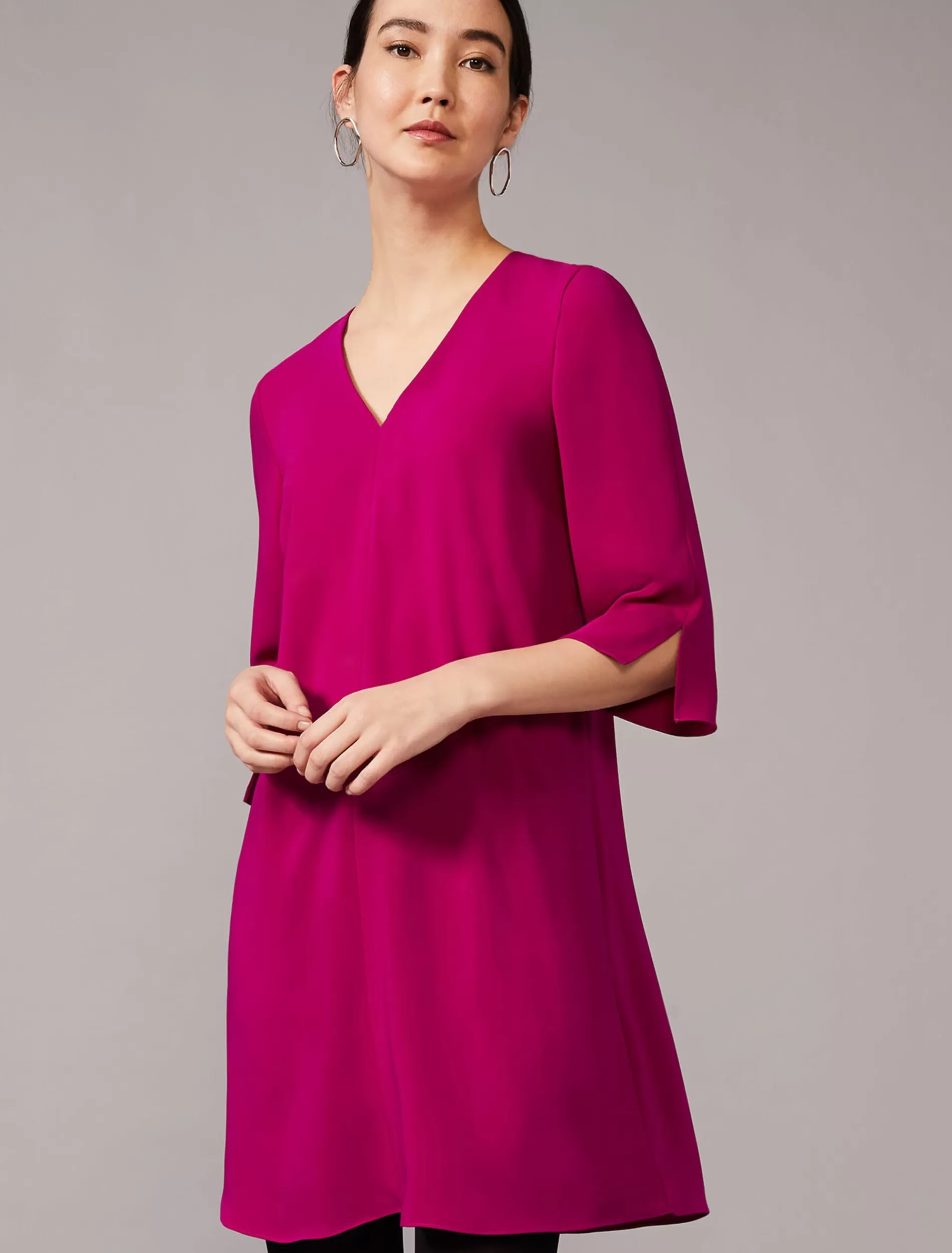 Phase Eight Elmira Swing Dress Magenta Cheap