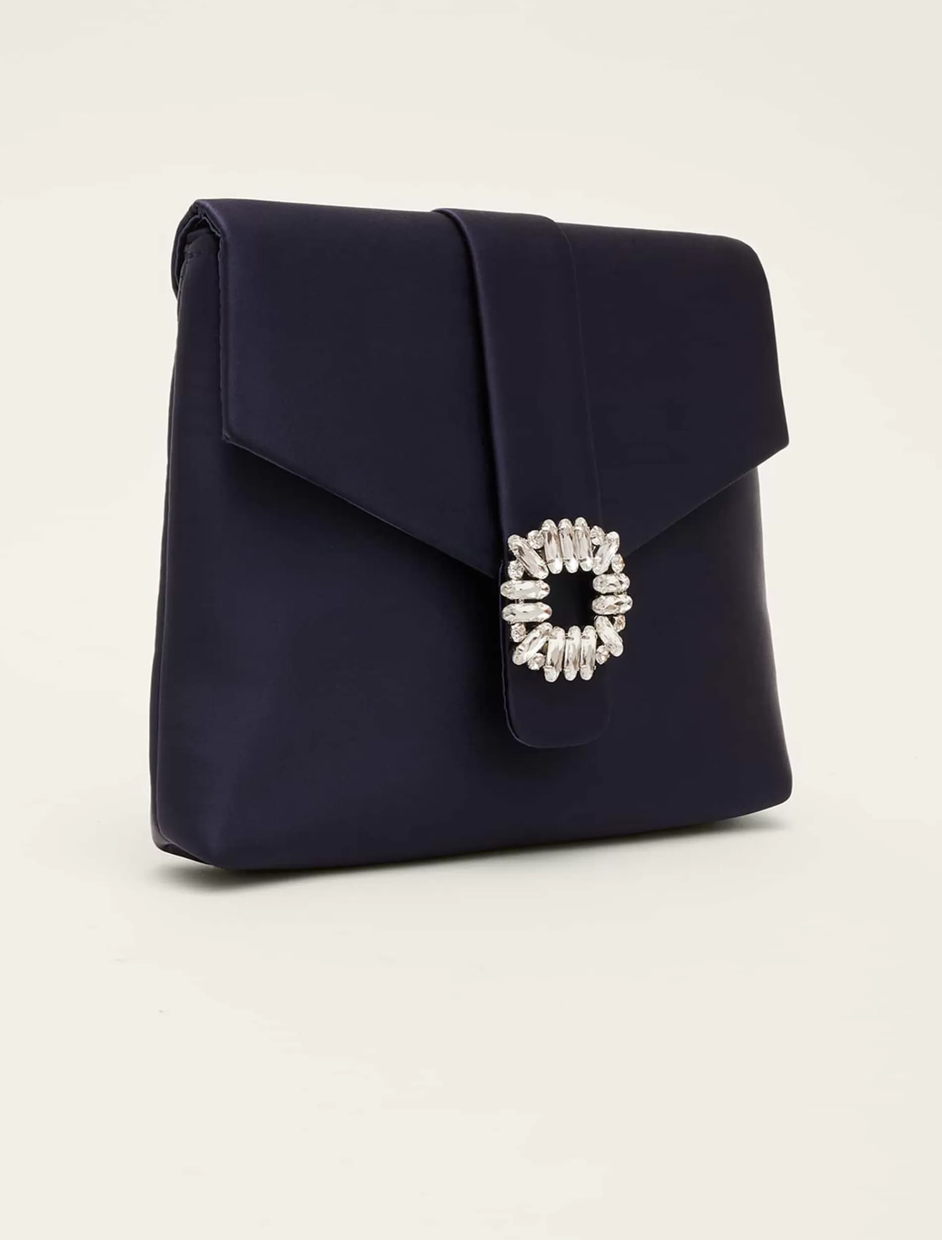 Phase Eight Embellished Envelope Clutch Bag Navy Online