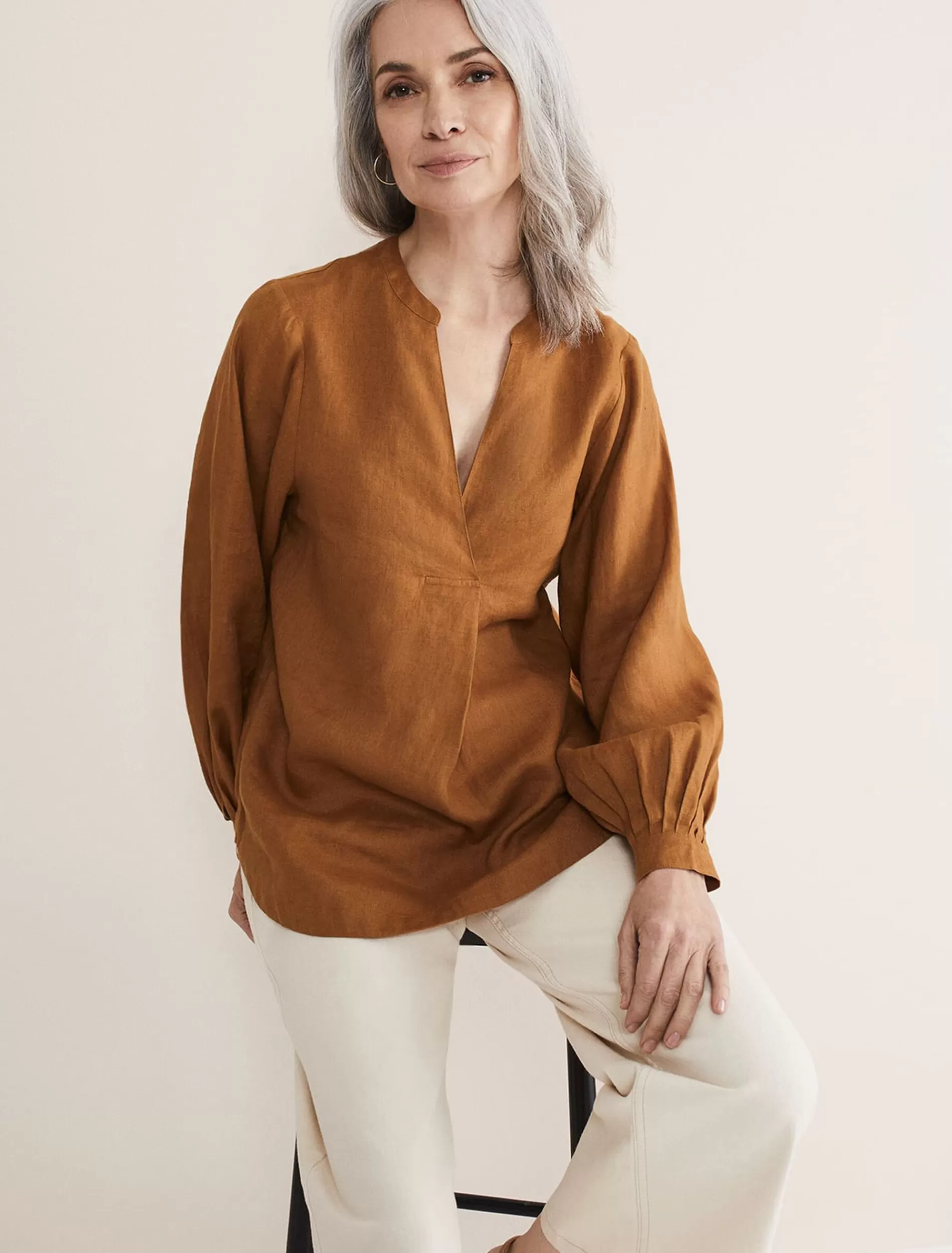Phase Eight Emma Blouse Ginger Cheap
