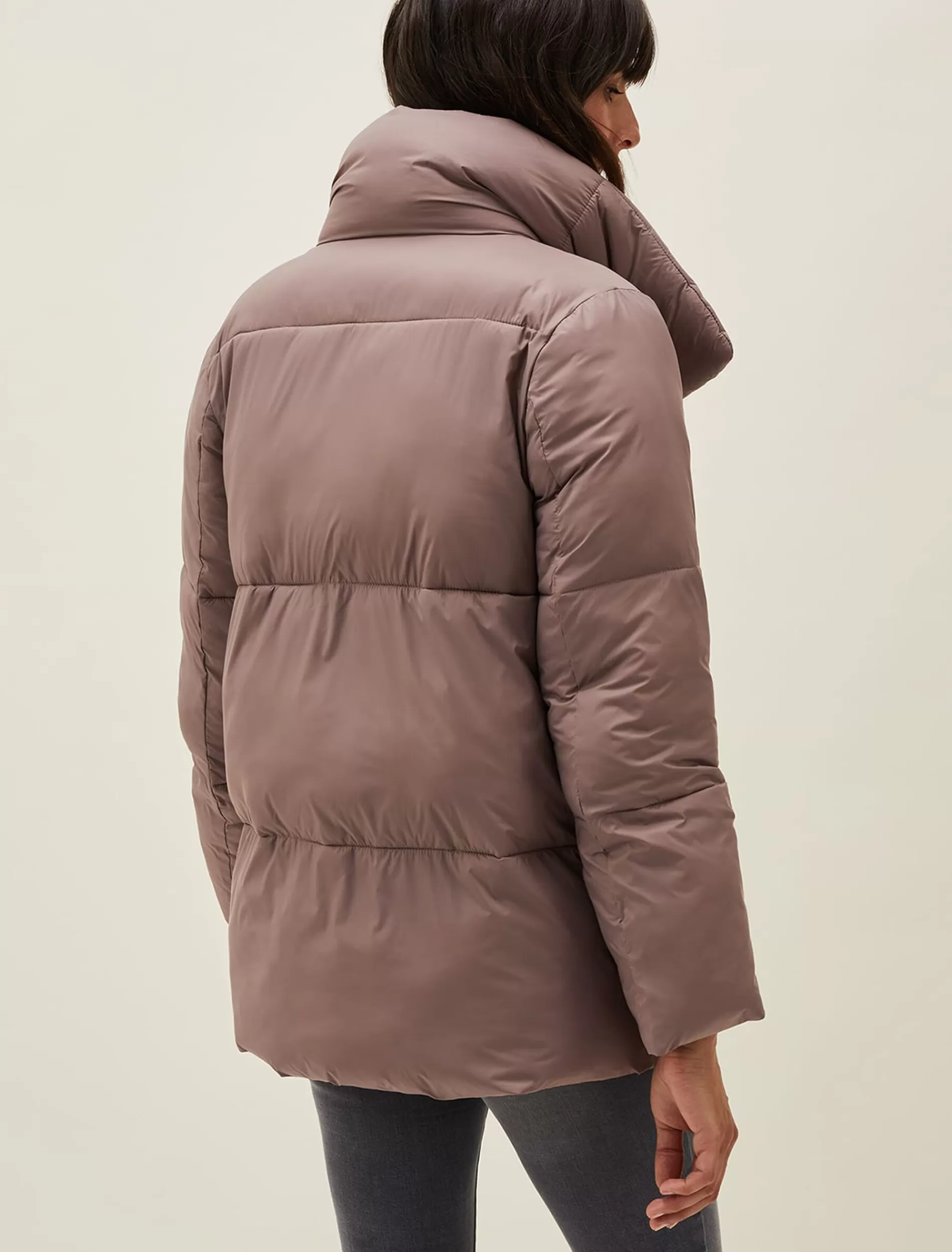 Phase Eight Eshima Short Puffer Coat Mink Flash Sale