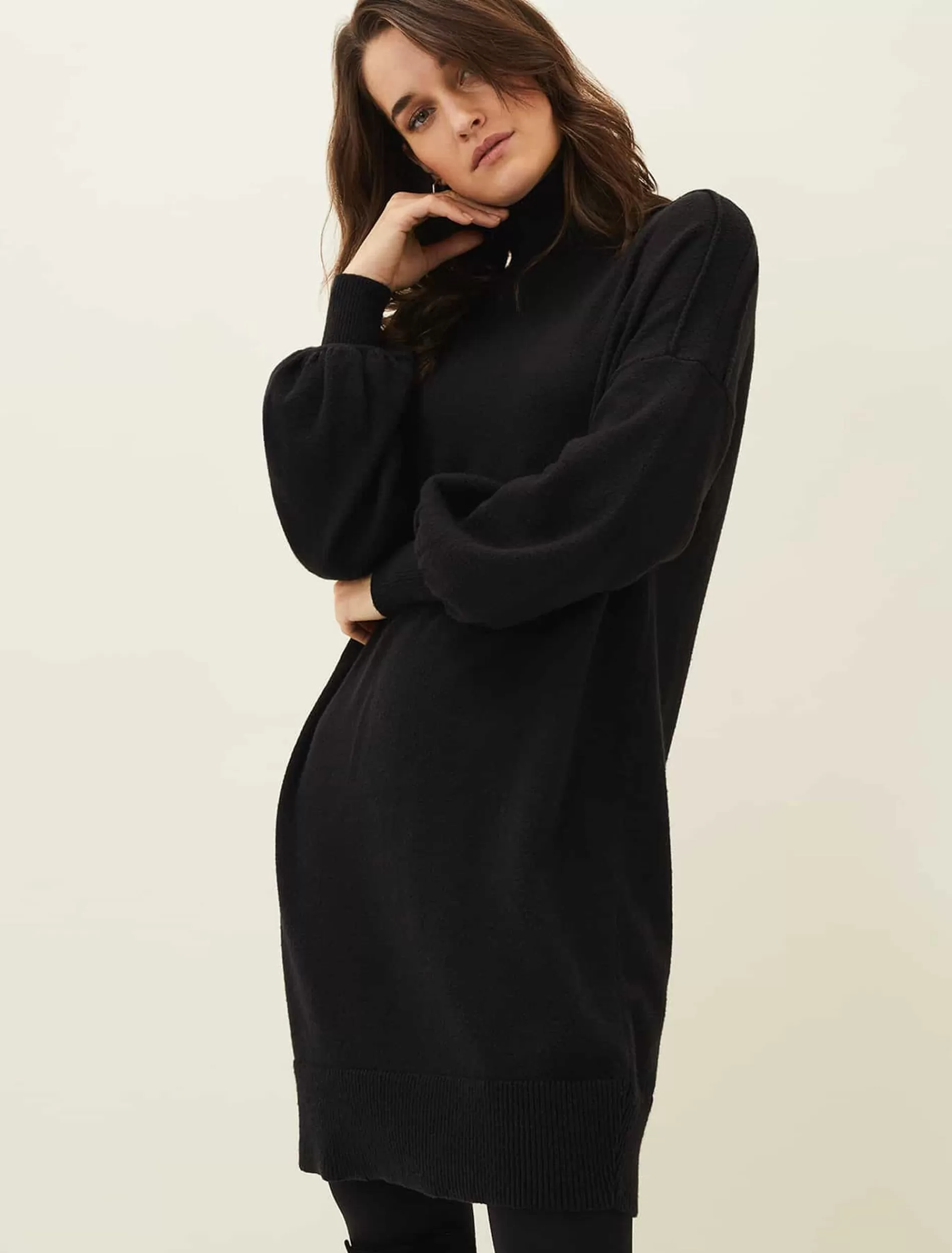 Phase Eight Eveleen Knit Dress Black Store