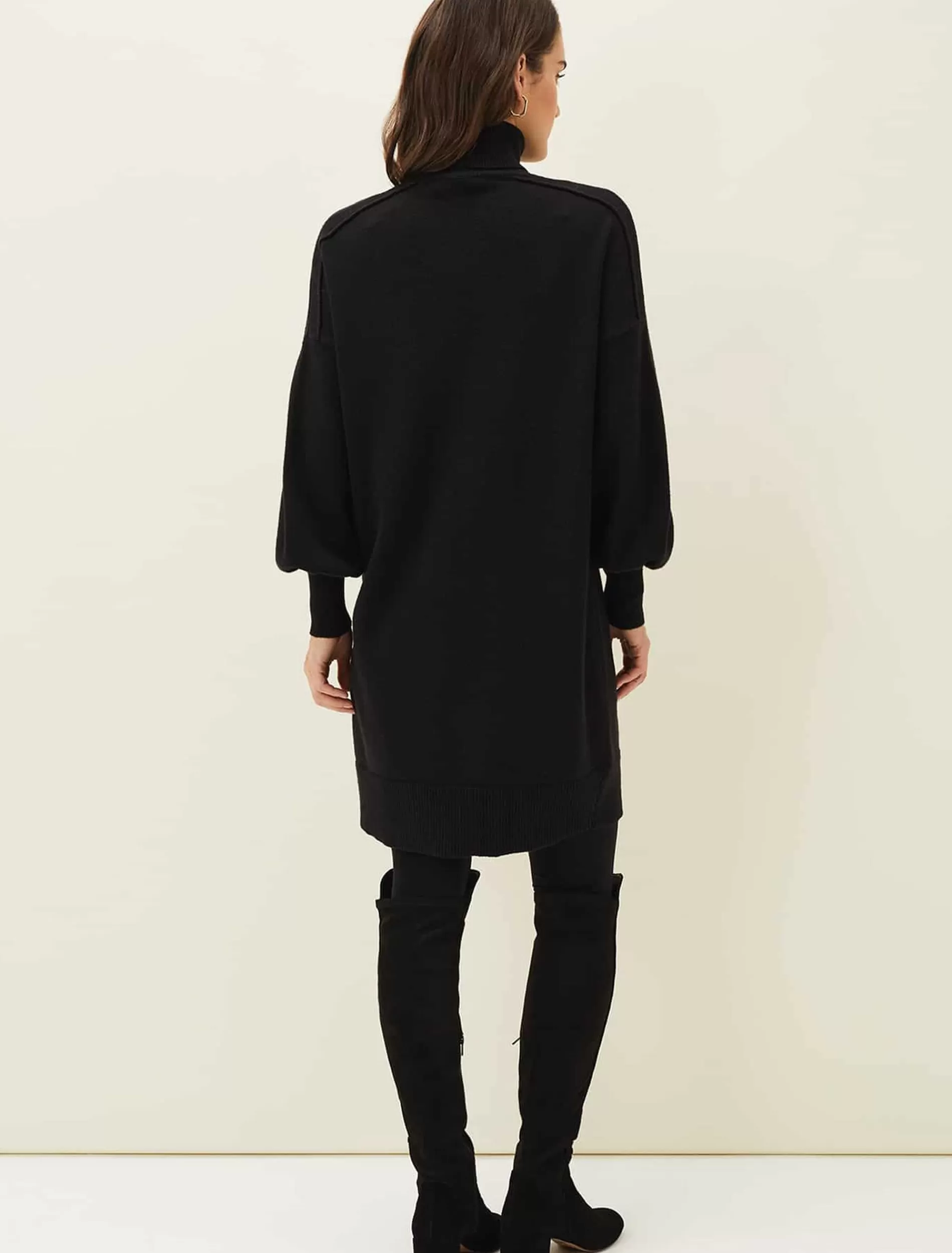 Phase Eight Eveleen Knit Dress Black Store
