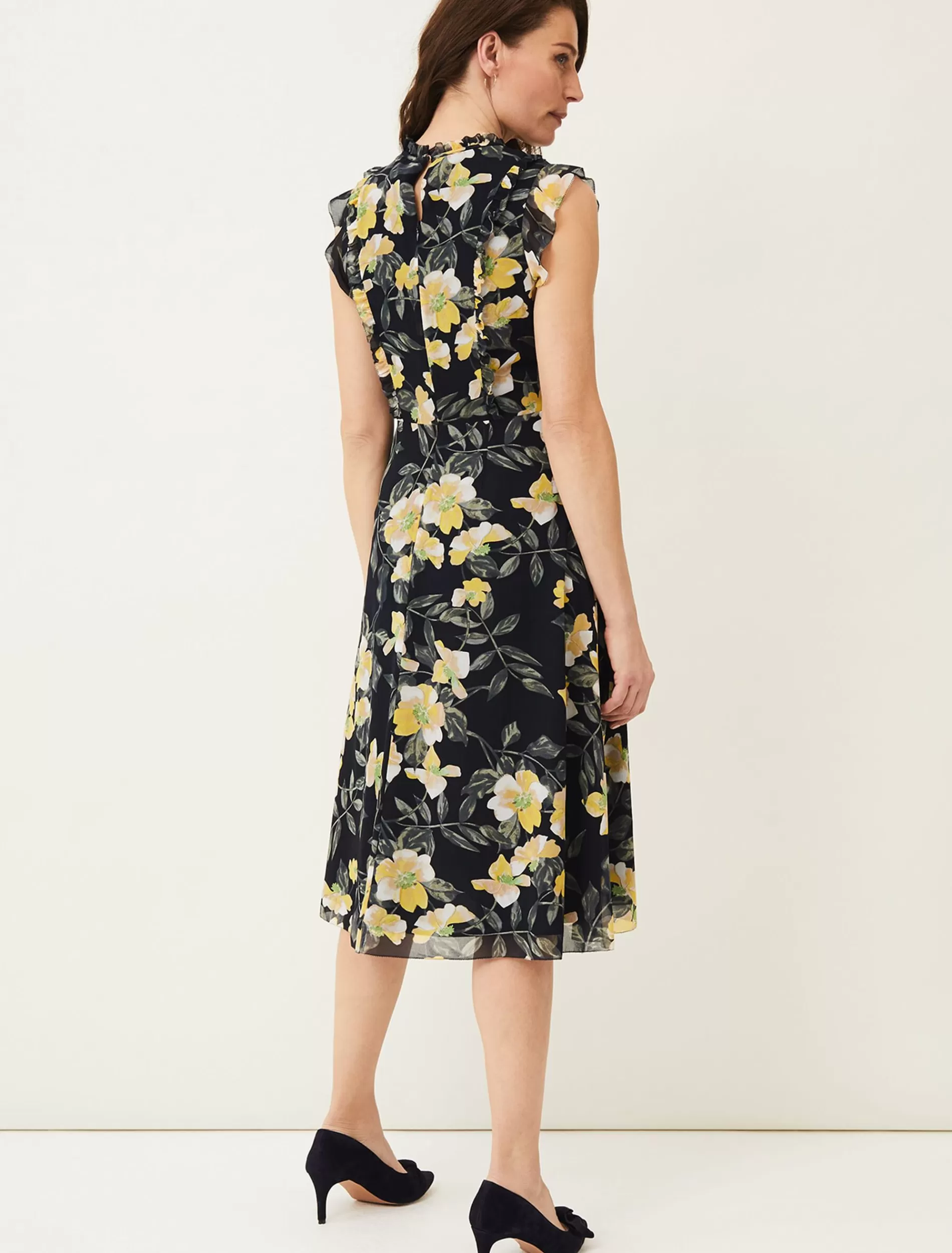 Phase Eight Evie Floral Dress Navy/Multi Shop